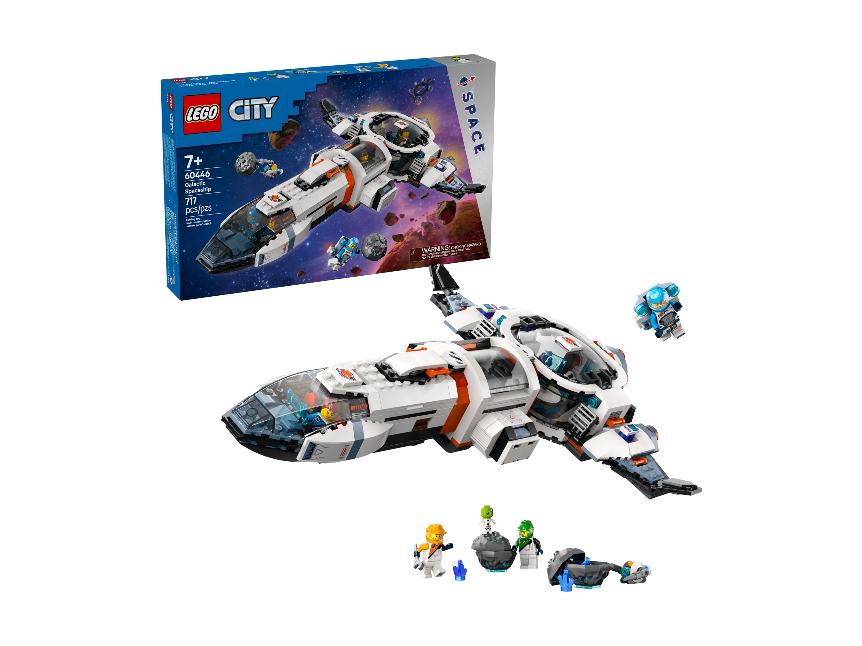 LEGO City - Modułowy galaktyczny statek kosmiczny