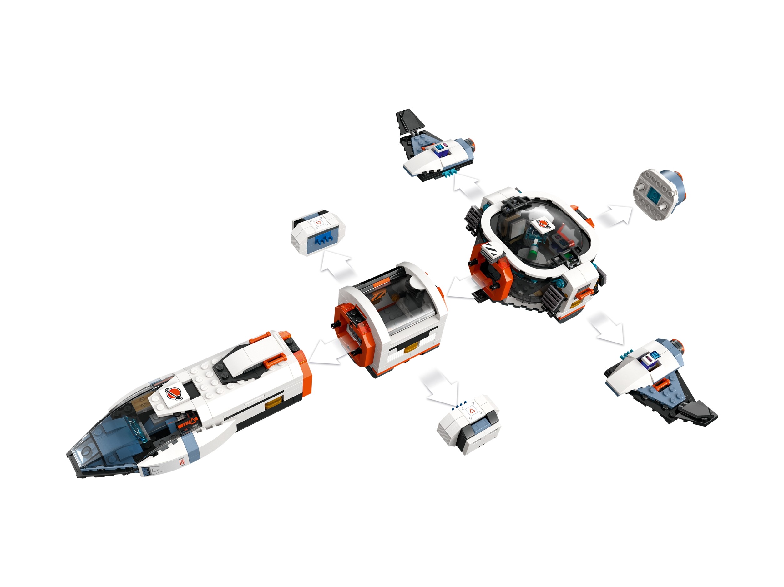 LEGO City - Modułowy galaktyczny statek kosmiczny