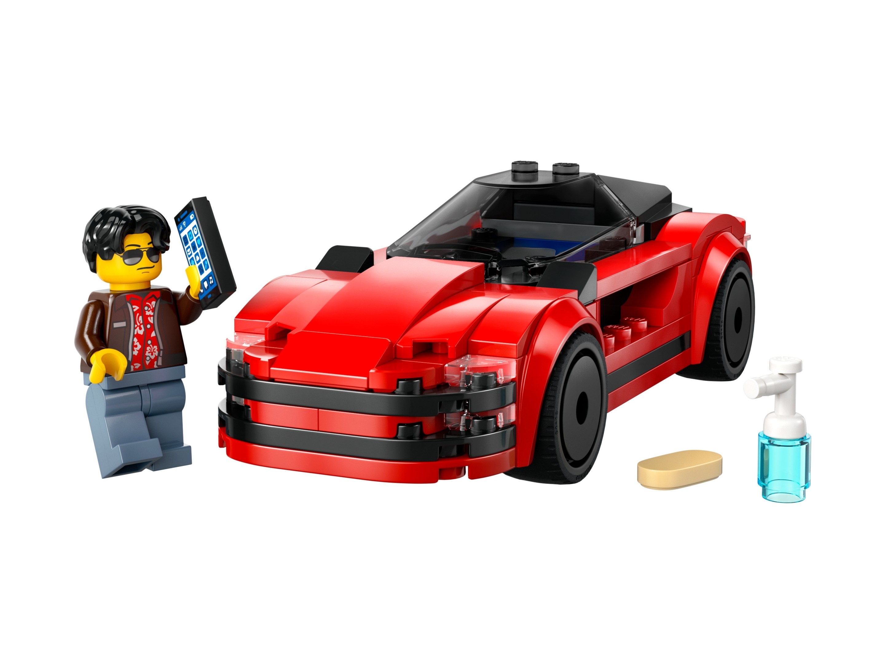 LEGO City - Czerwony samochód sportowy