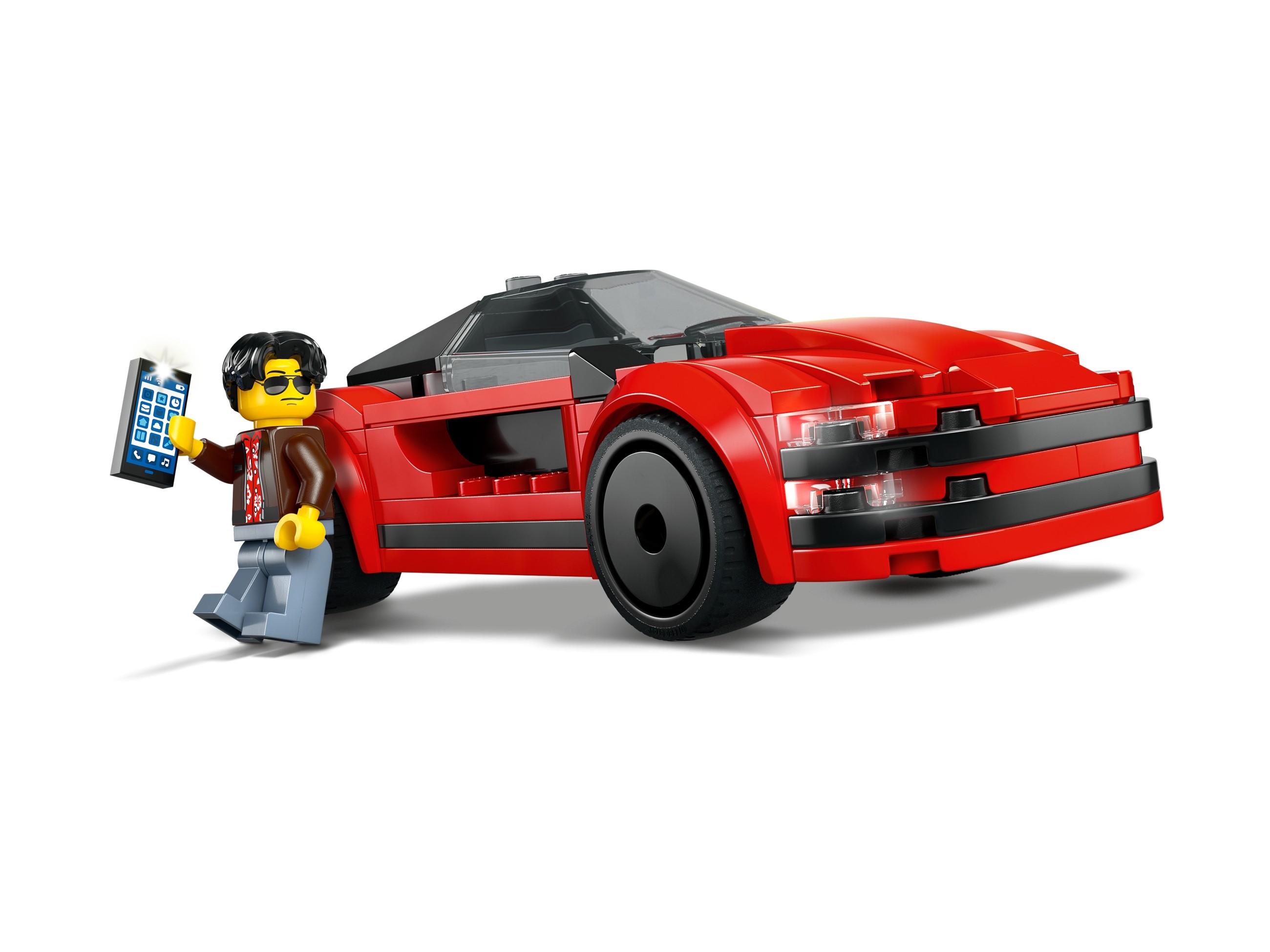 LEGO City - Czerwony samochód sportowy