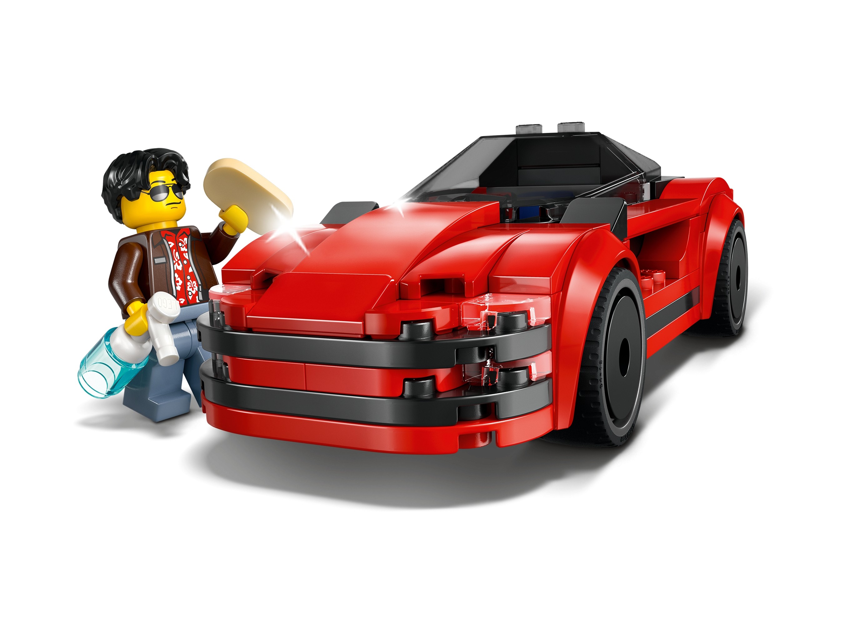 LEGO City - Czerwony samochód sportowy