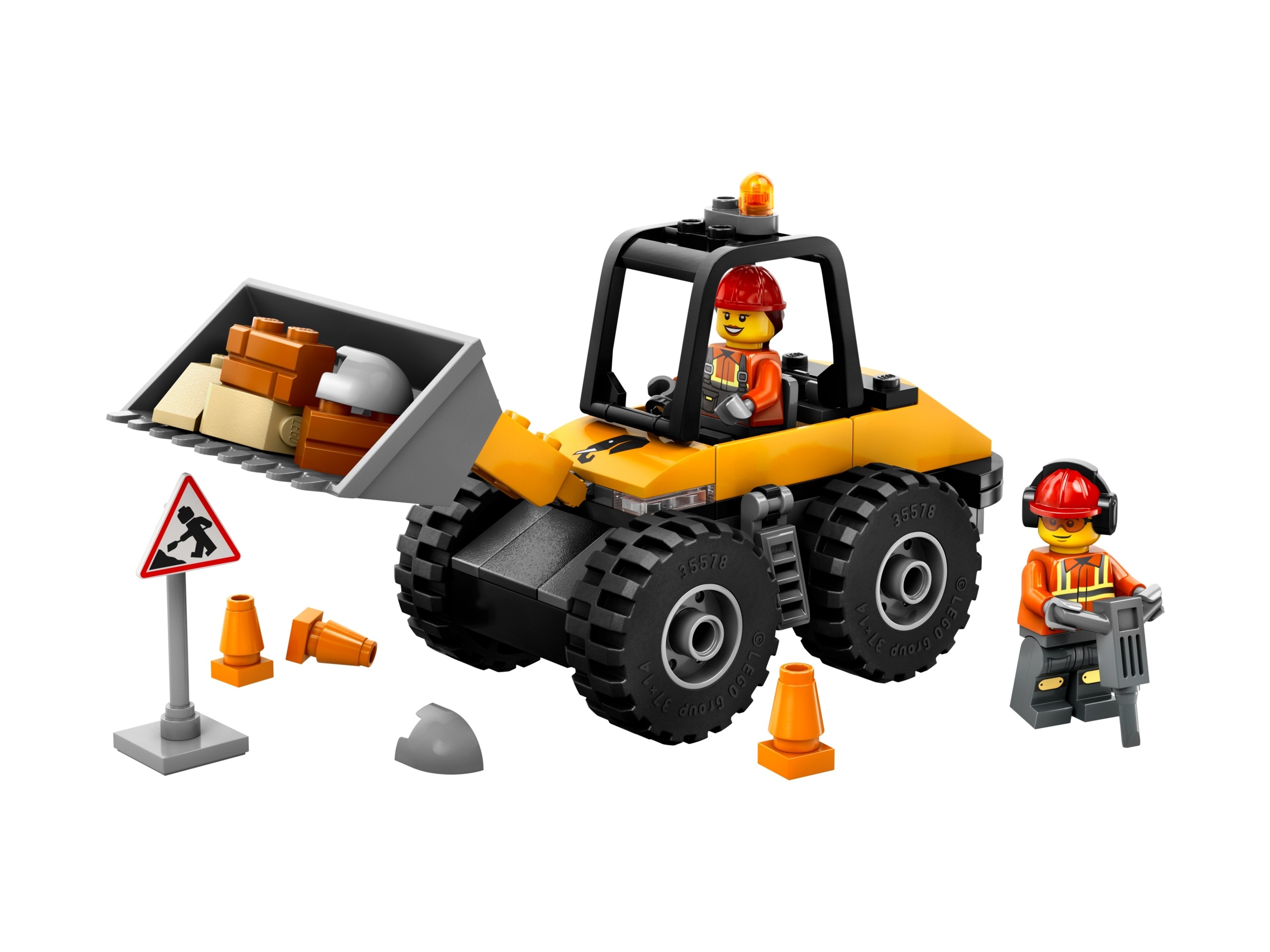 LEGO City - Żółta ładowarka kołowa