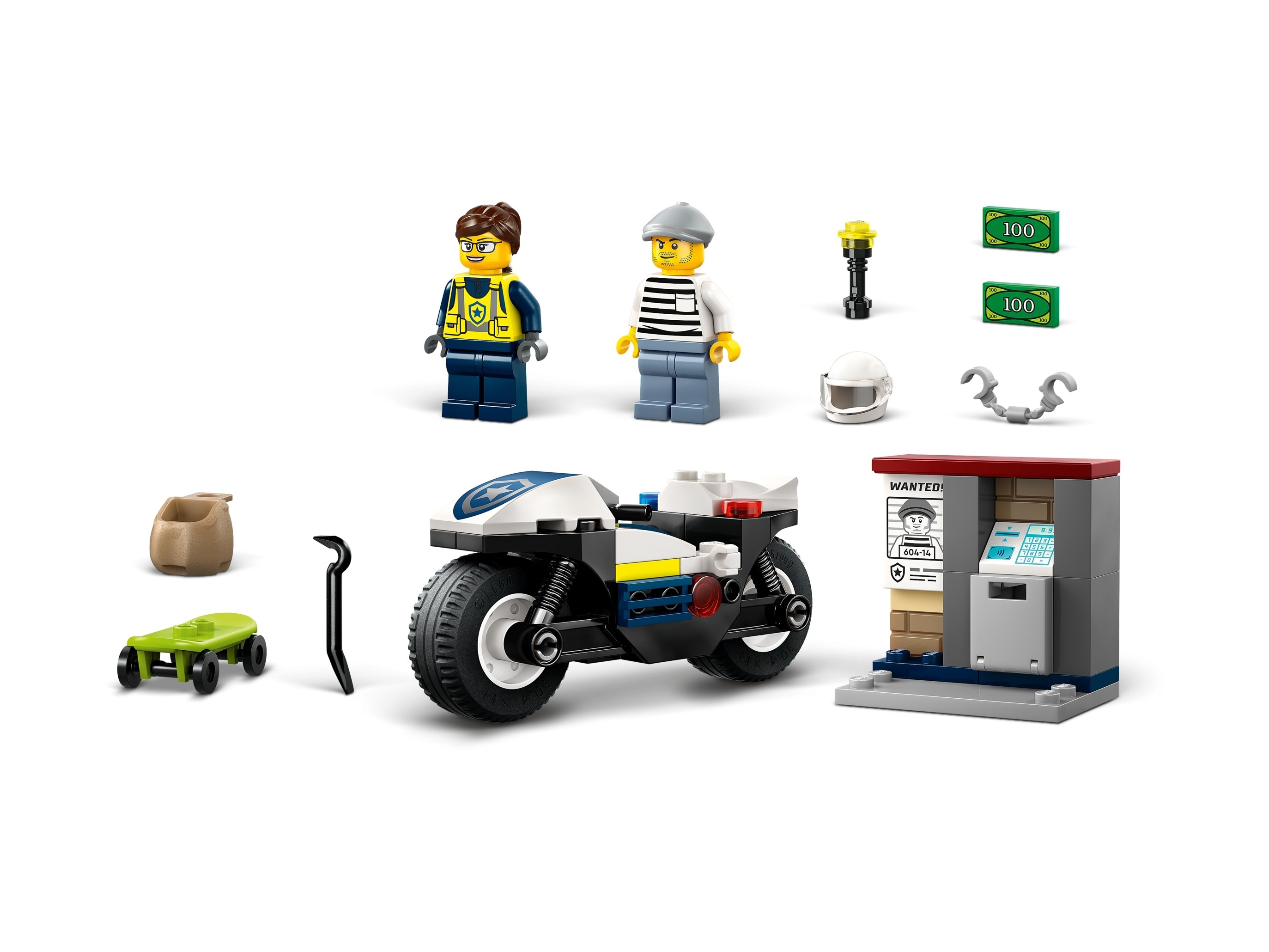LEGO City - Pościg na motocyklu policyjnym