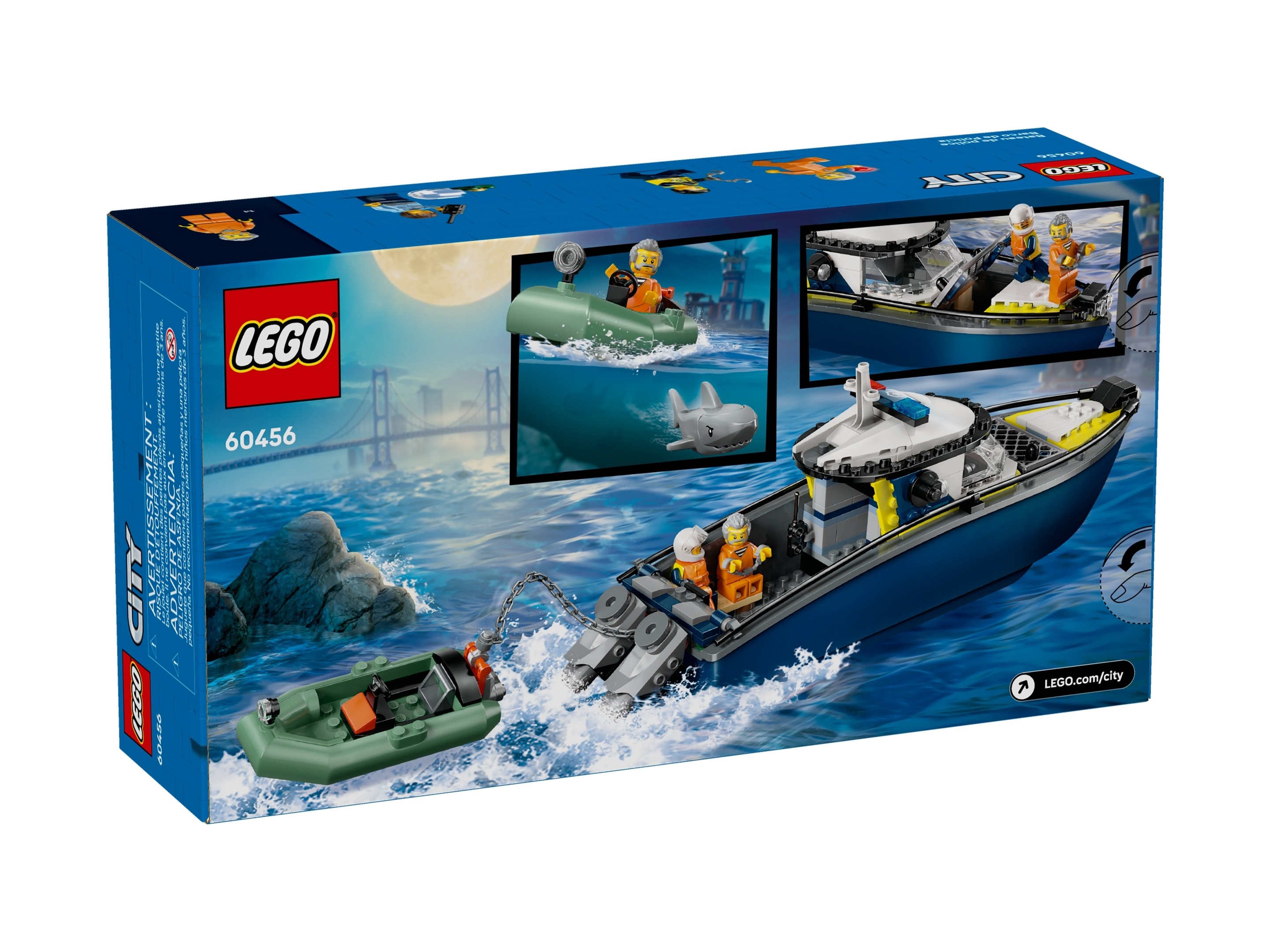 LEGO City - Pościg łodzią policyjną