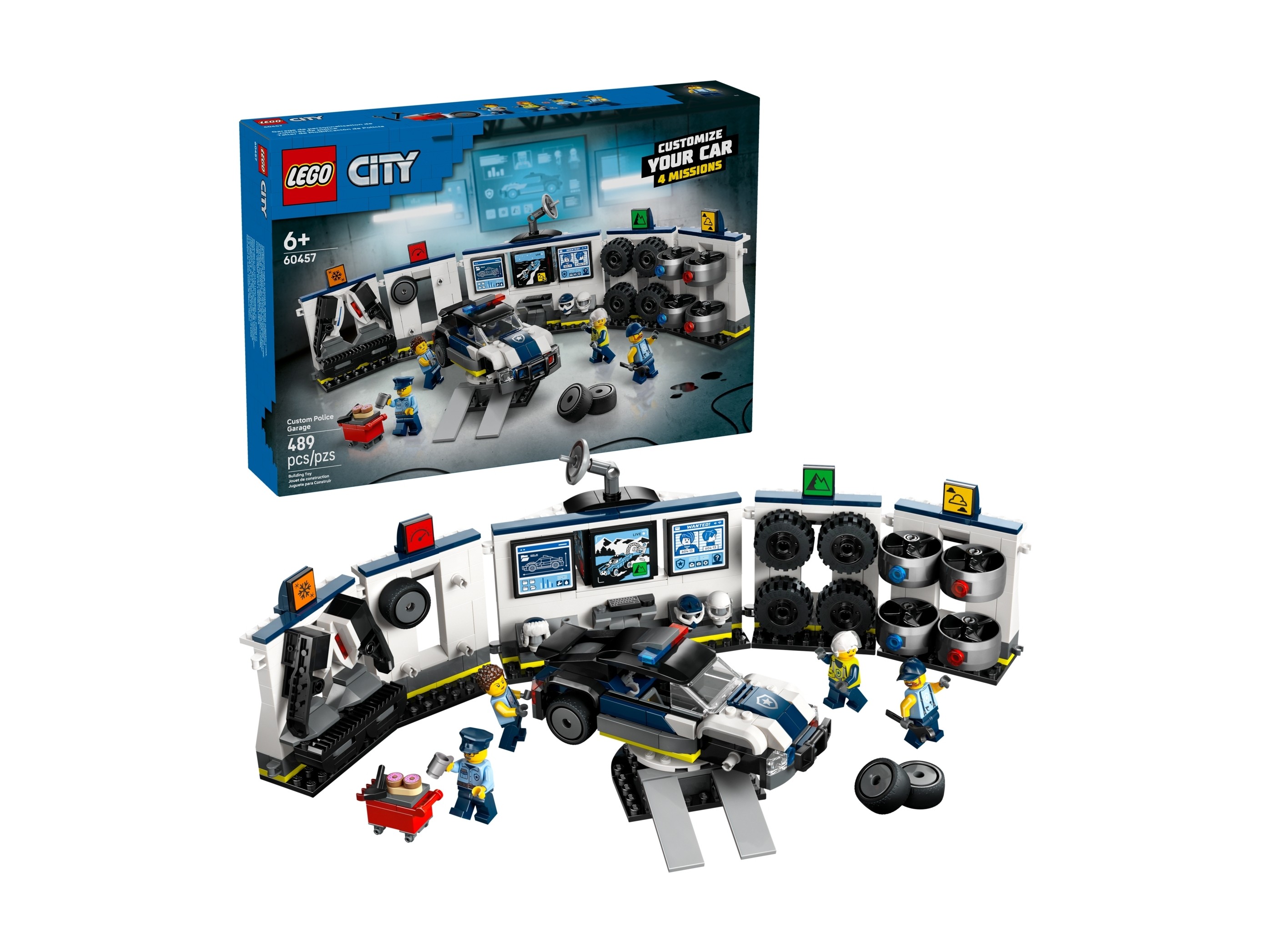 LEGO City - Policyjny warsztat tuningowy
