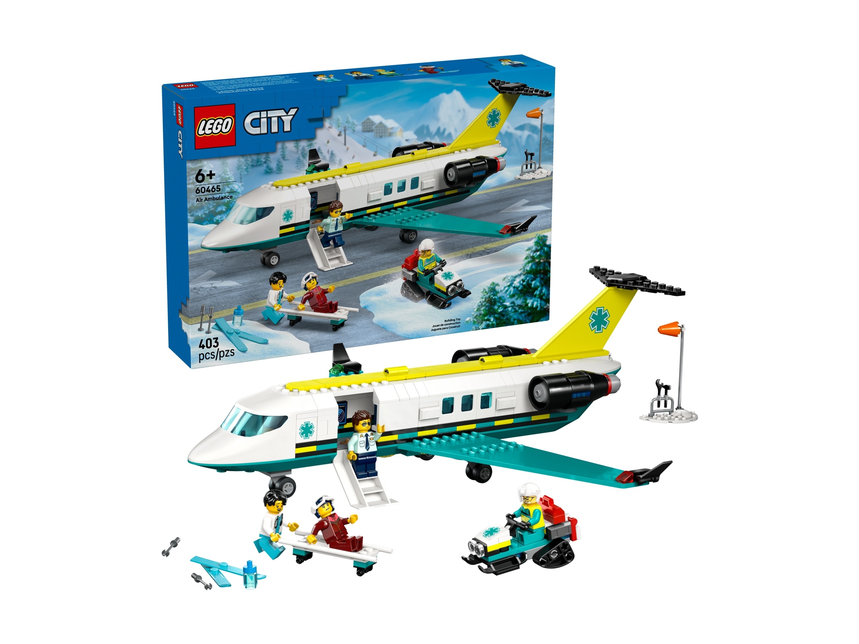 LEGO City - Samolot pogotowia ratunkowego