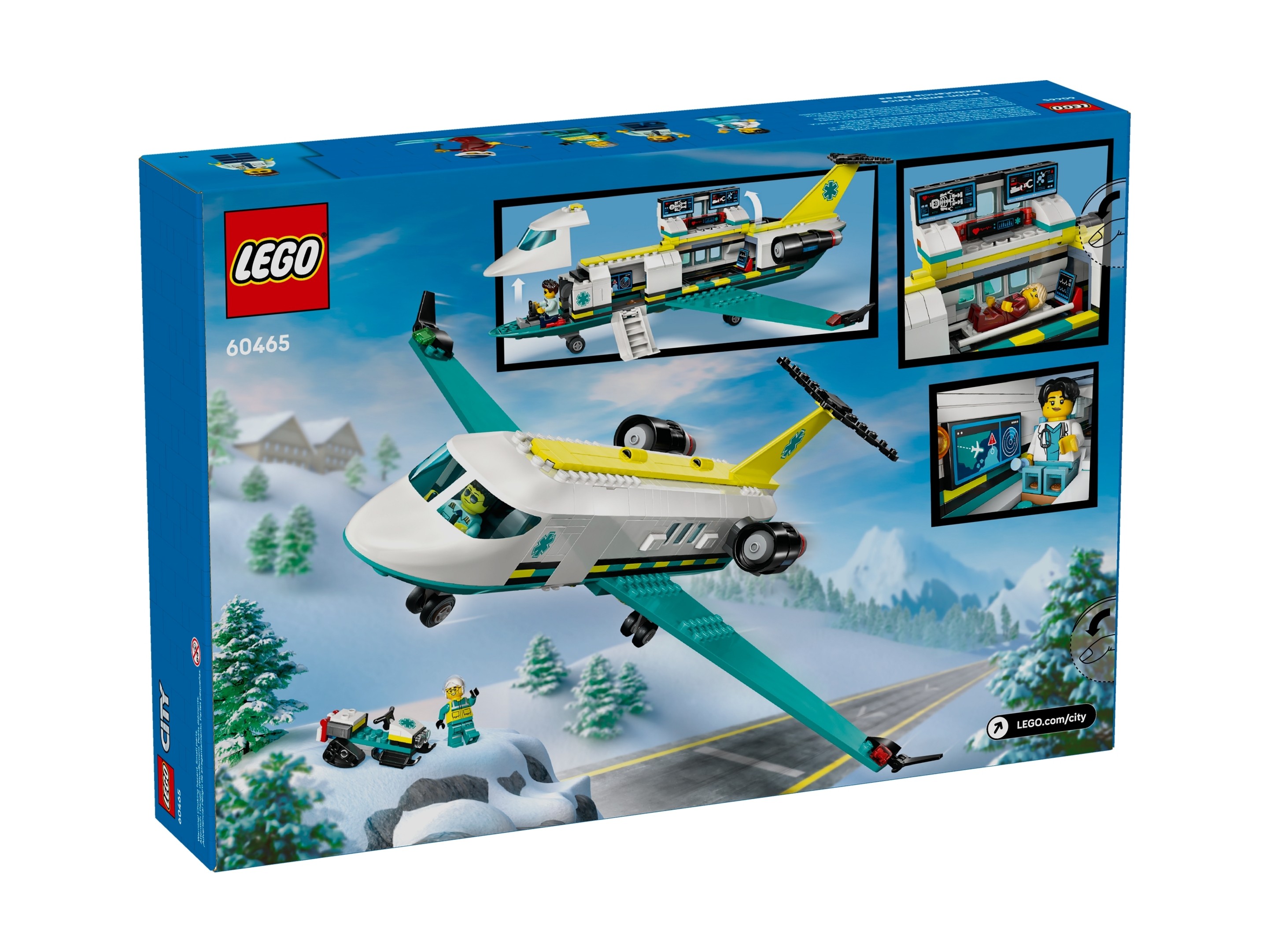 LEGO City - Samolot pogotowia ratunkowego