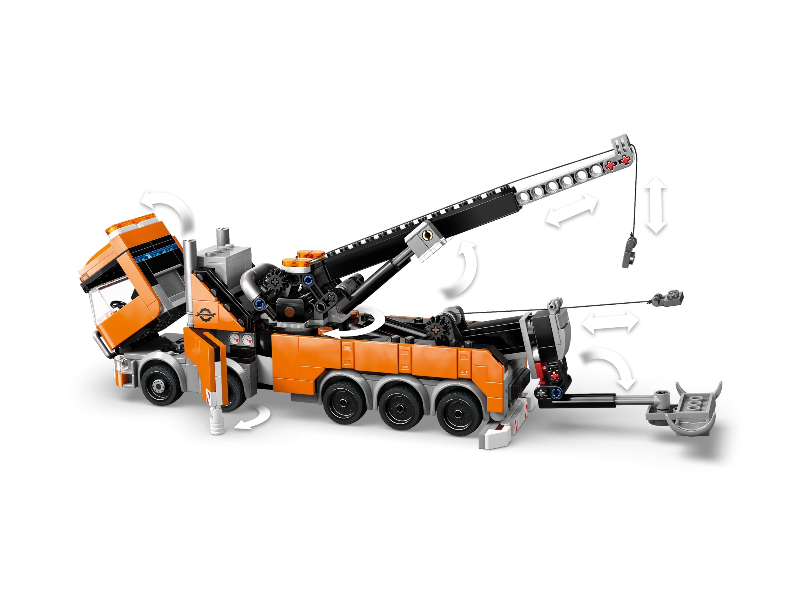 LEGO City - Wóz holowniczy z dźwigiem