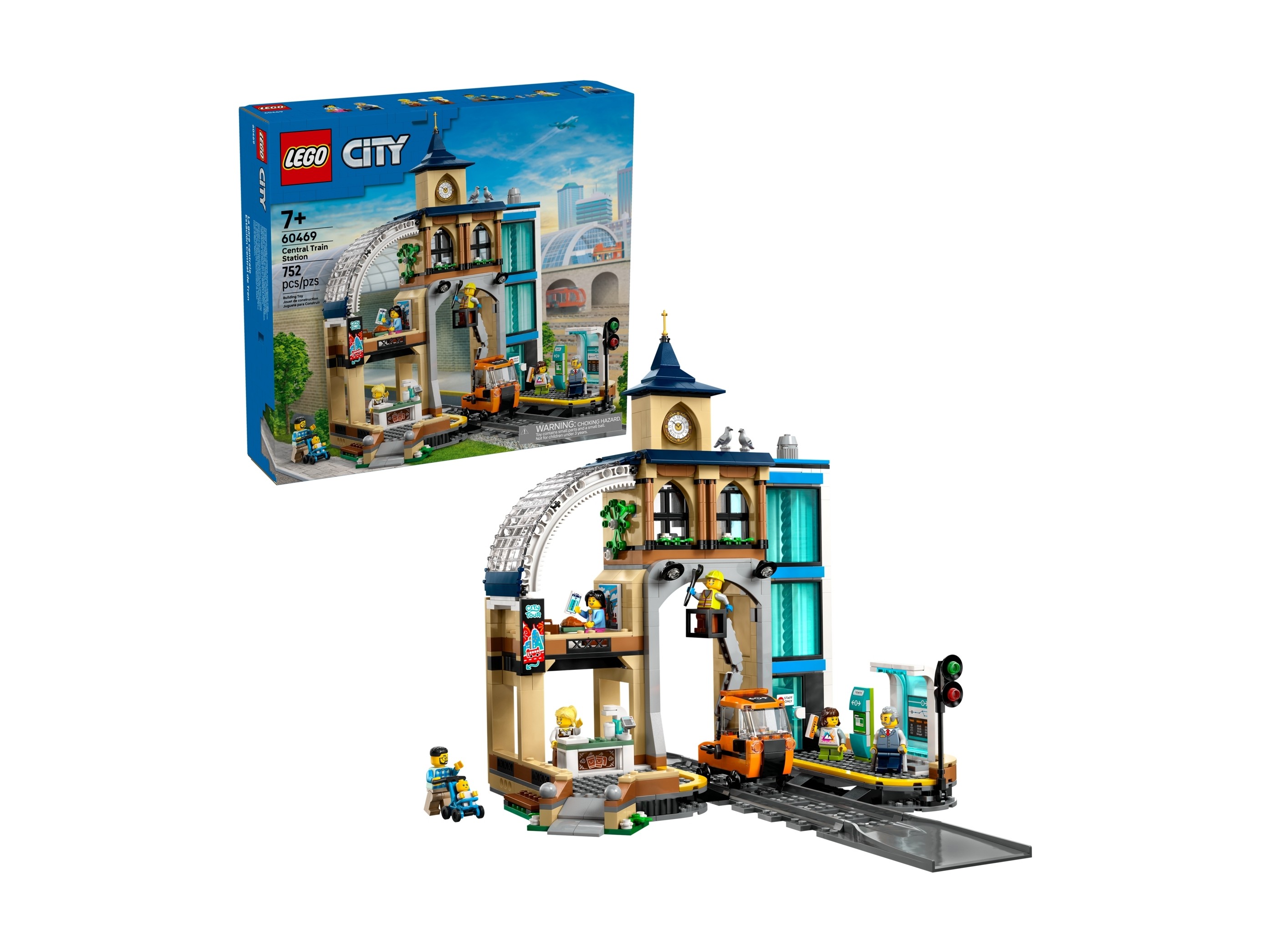 LEGO City - Centralny dworzec kolejowy