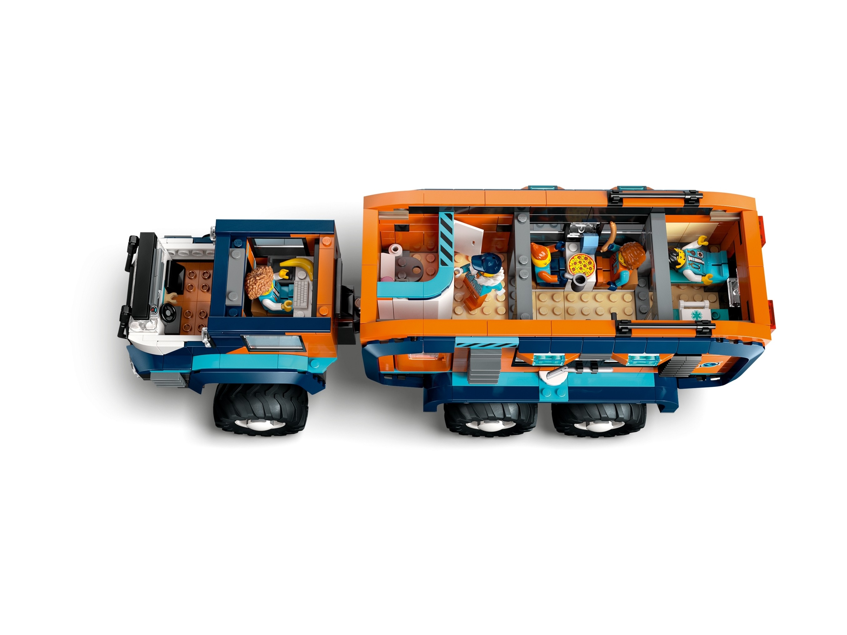 LEGO City - Ciężarówka z laboratorium arktycznej odkrywczyni