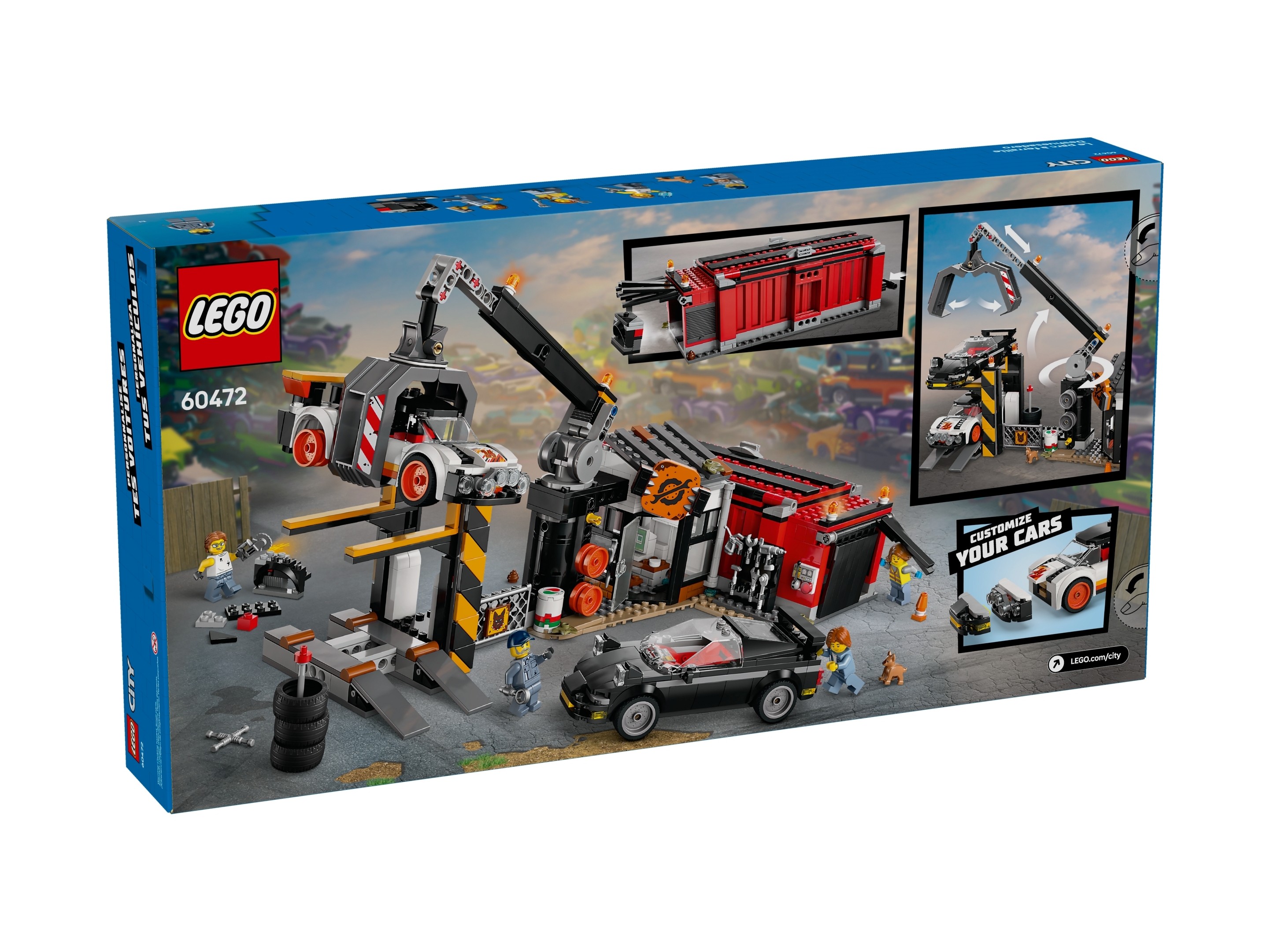 LEGO City - Złomowisko z samochodami