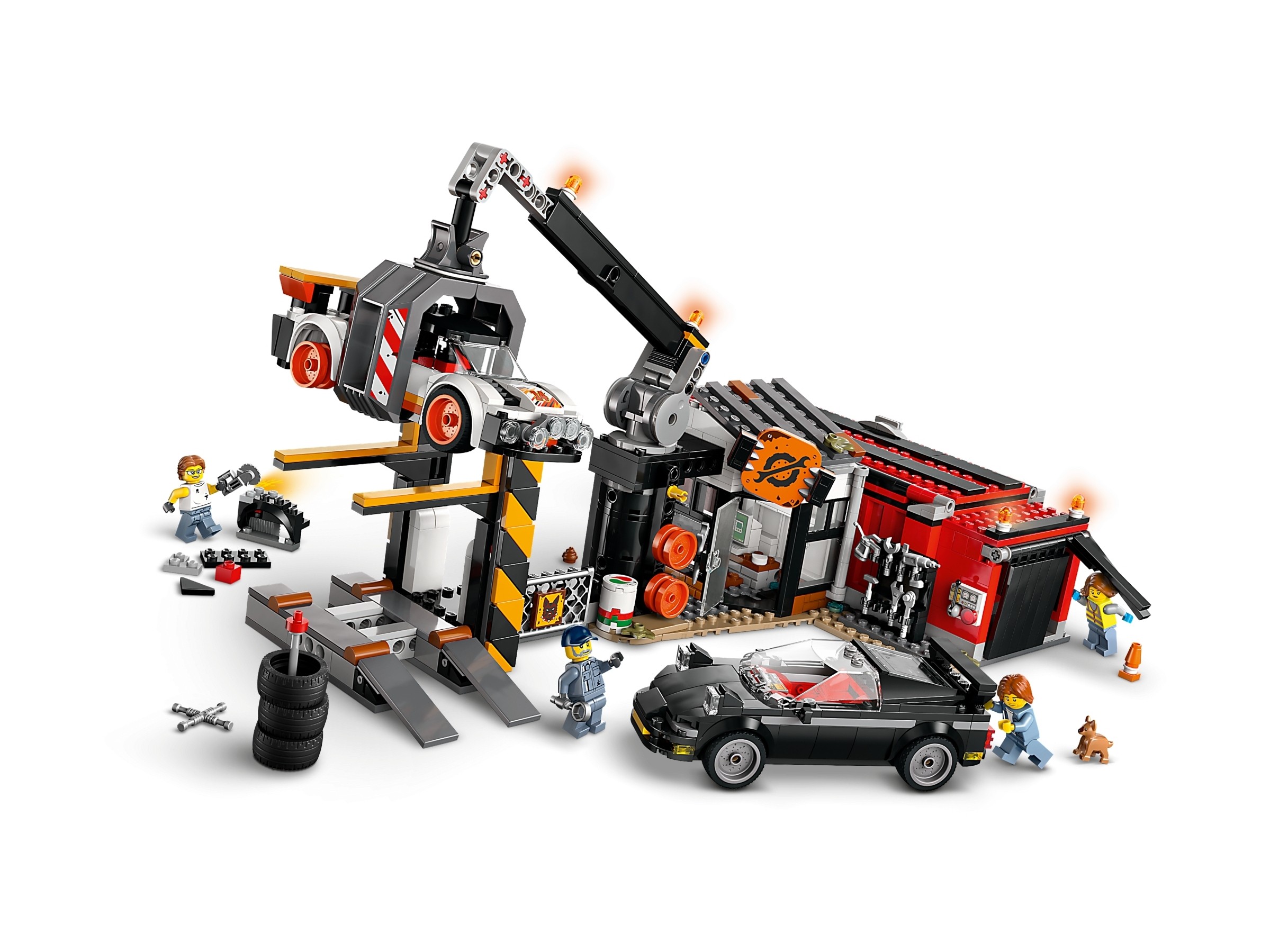 LEGO City - Złomowisko z samochodami