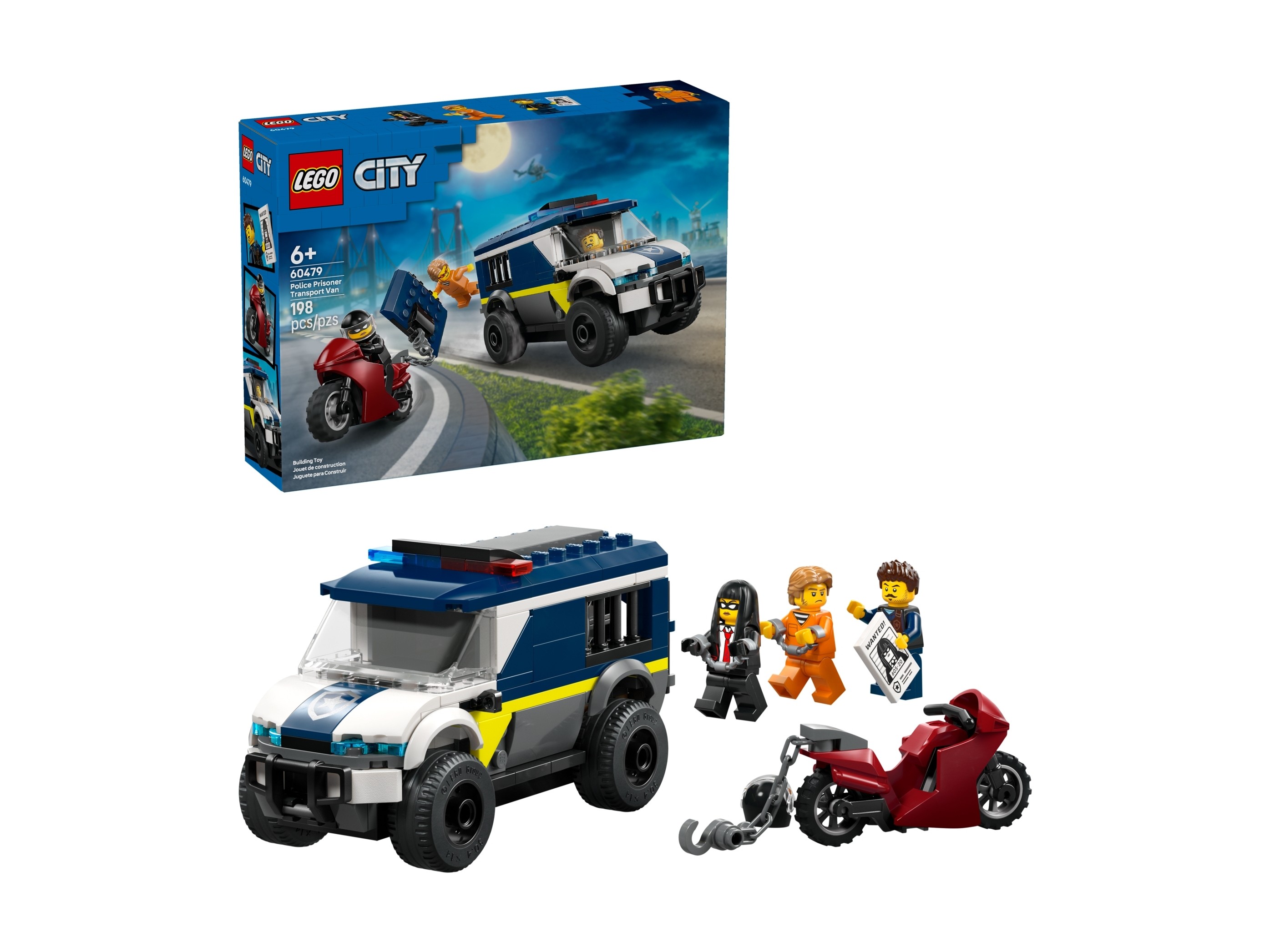 LEGO City - Furgonetka policyjnego konwoju więziennego