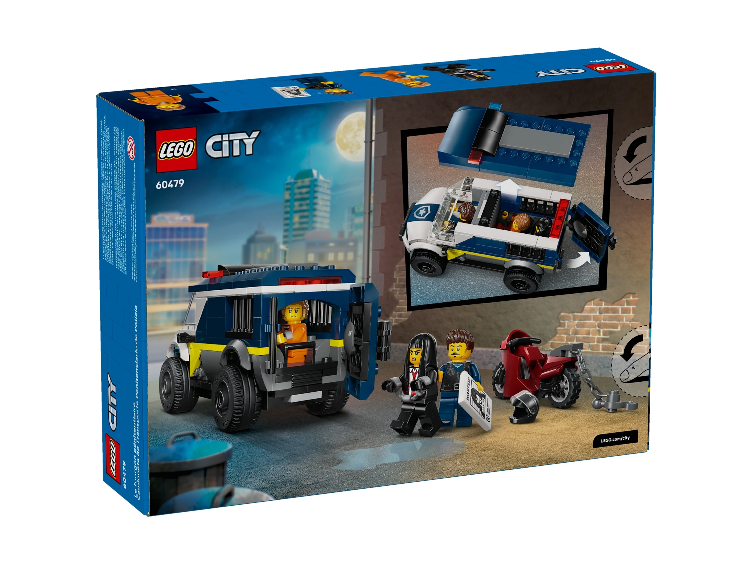 LEGO City - Furgonetka policyjnego konwoju więziennego