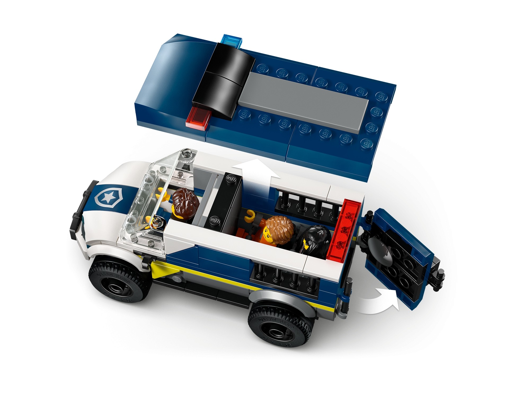 LEGO City - Furgonetka policyjnego konwoju więziennego