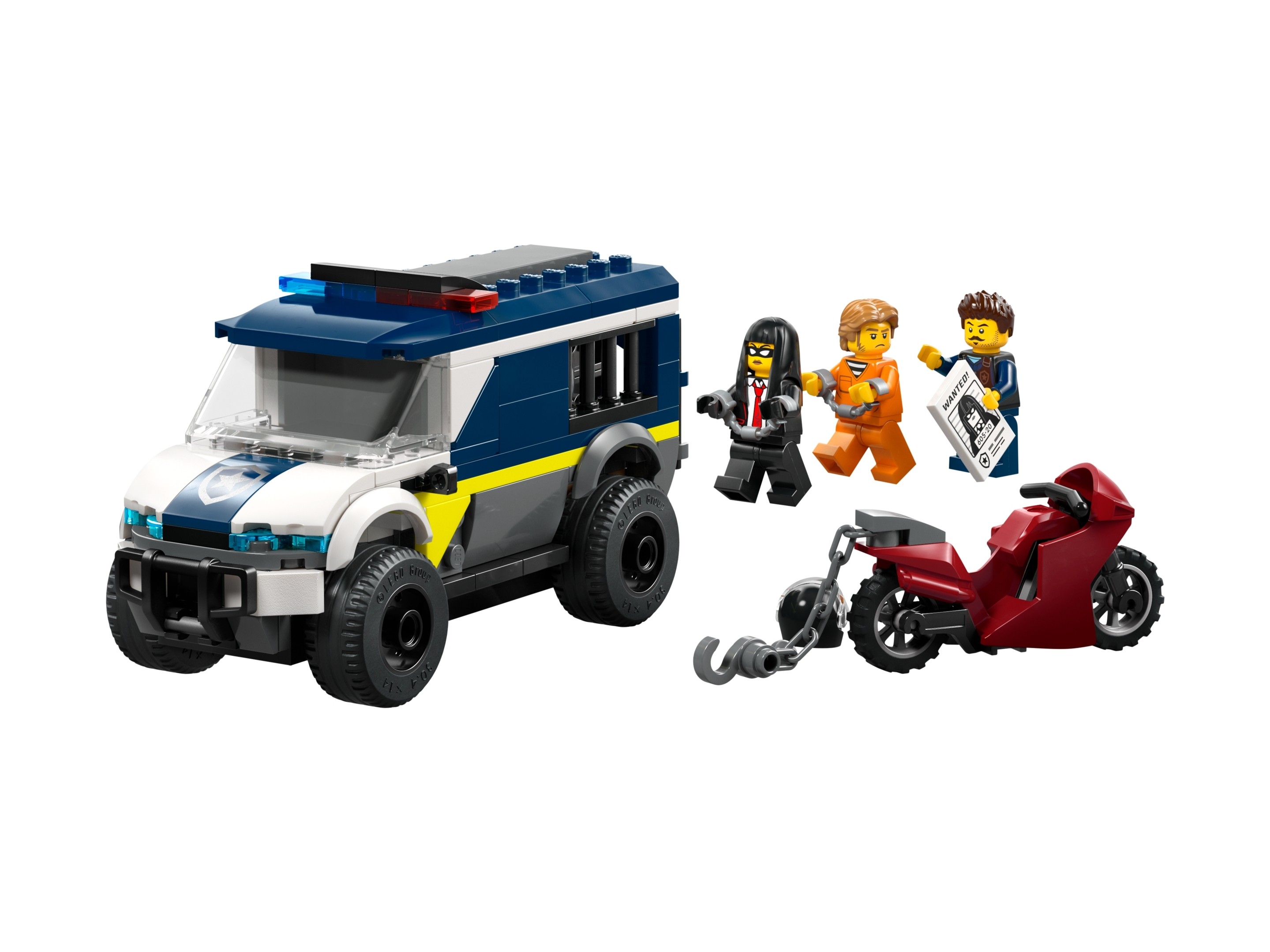 LEGO City - Furgonetka policyjnego konwoju więziennego