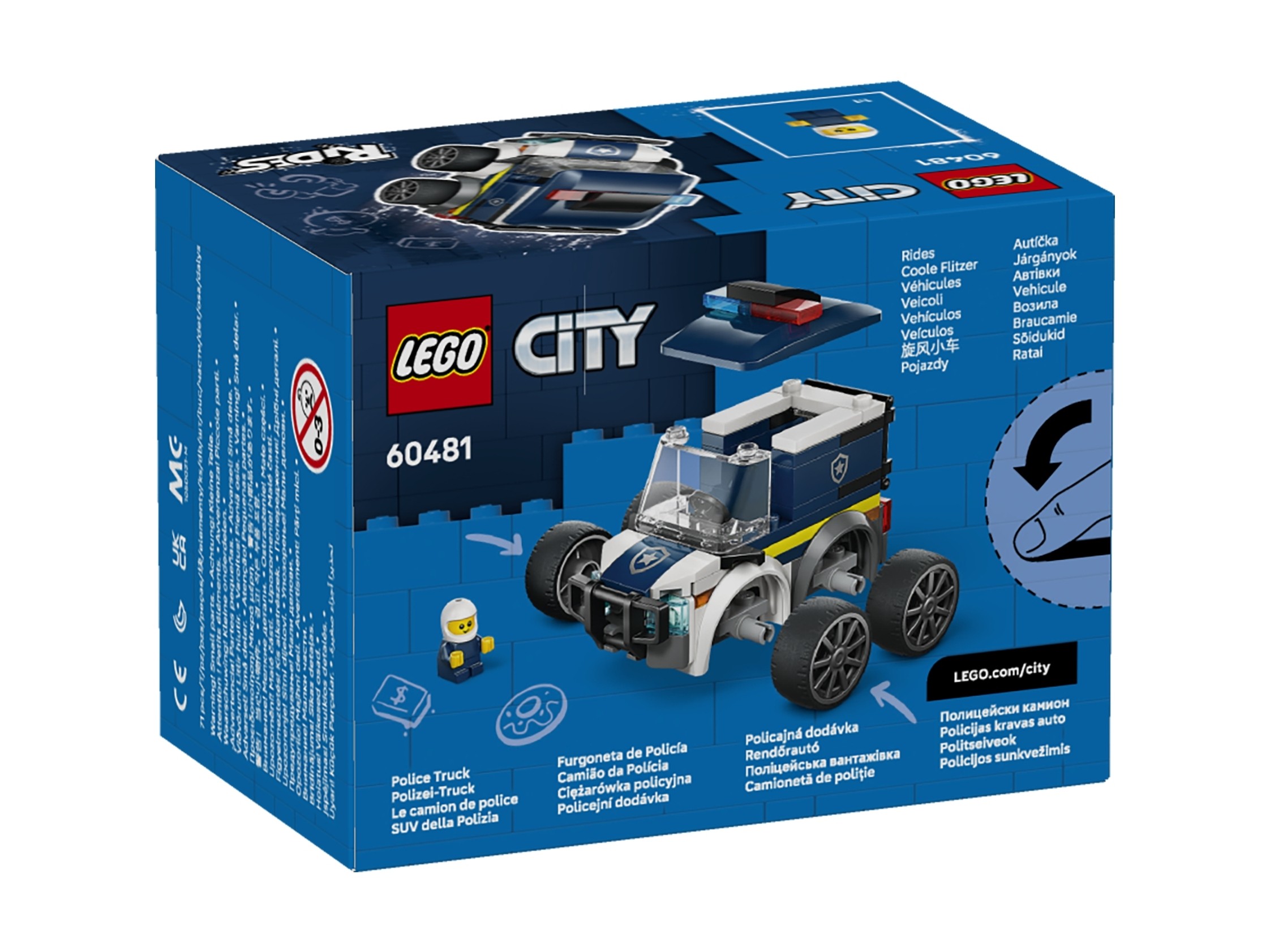 LEGO City - Pojazdy - Ciężarówka policyjna