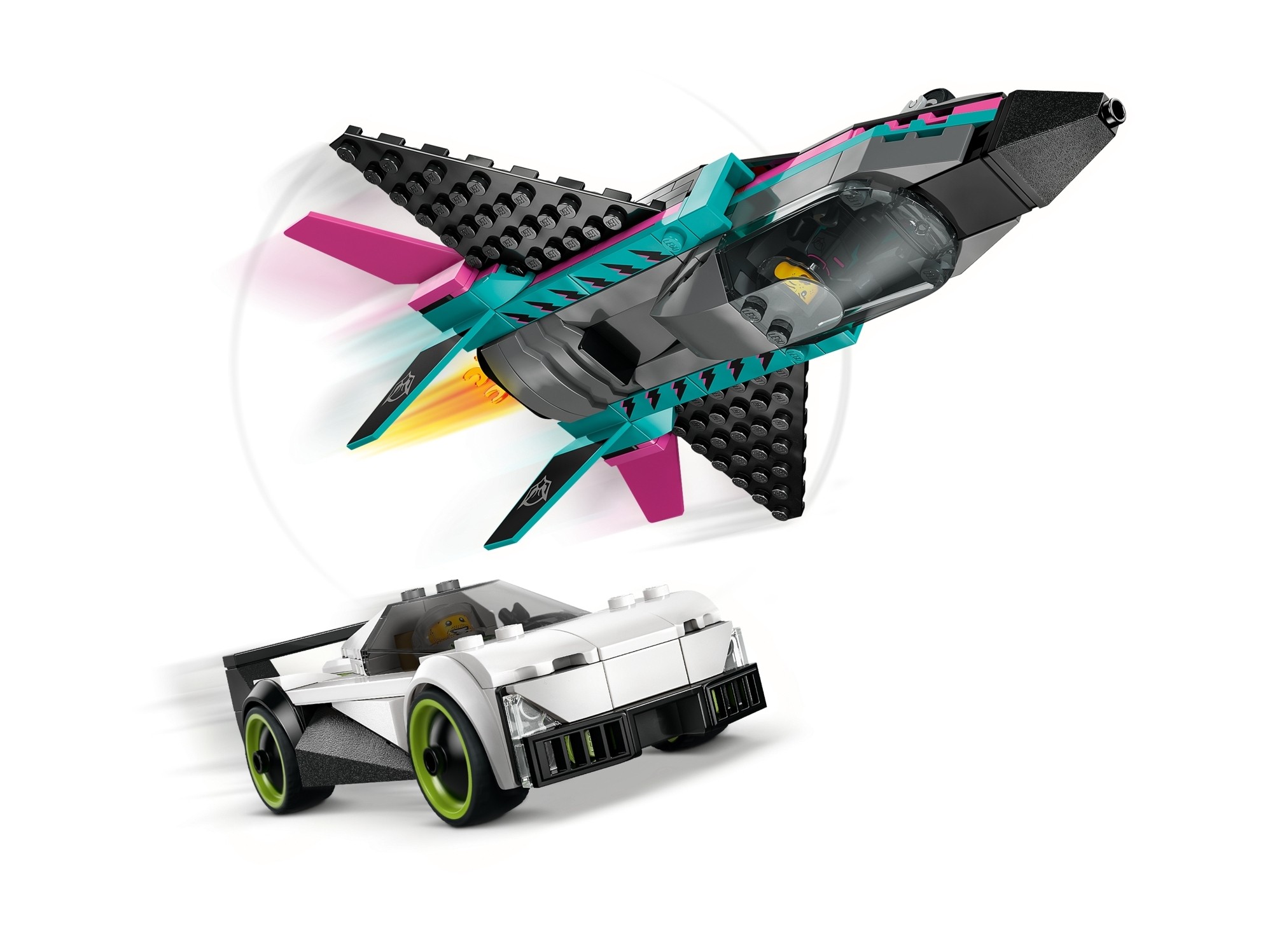 LEGO City - Odrzutowiec kontra samochód