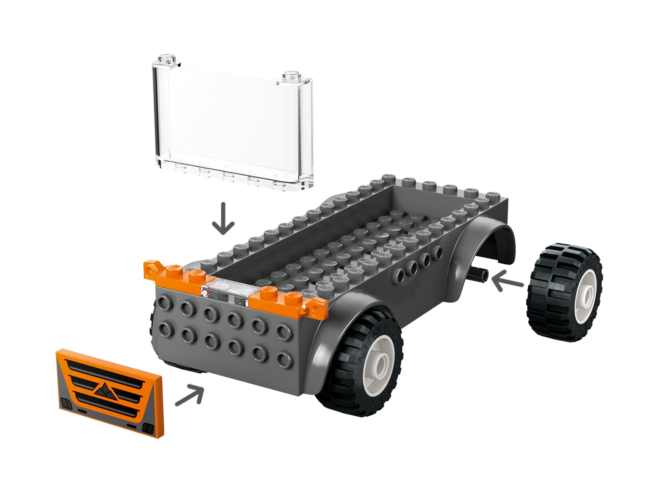 LEGO City - Laweta dla motocykli