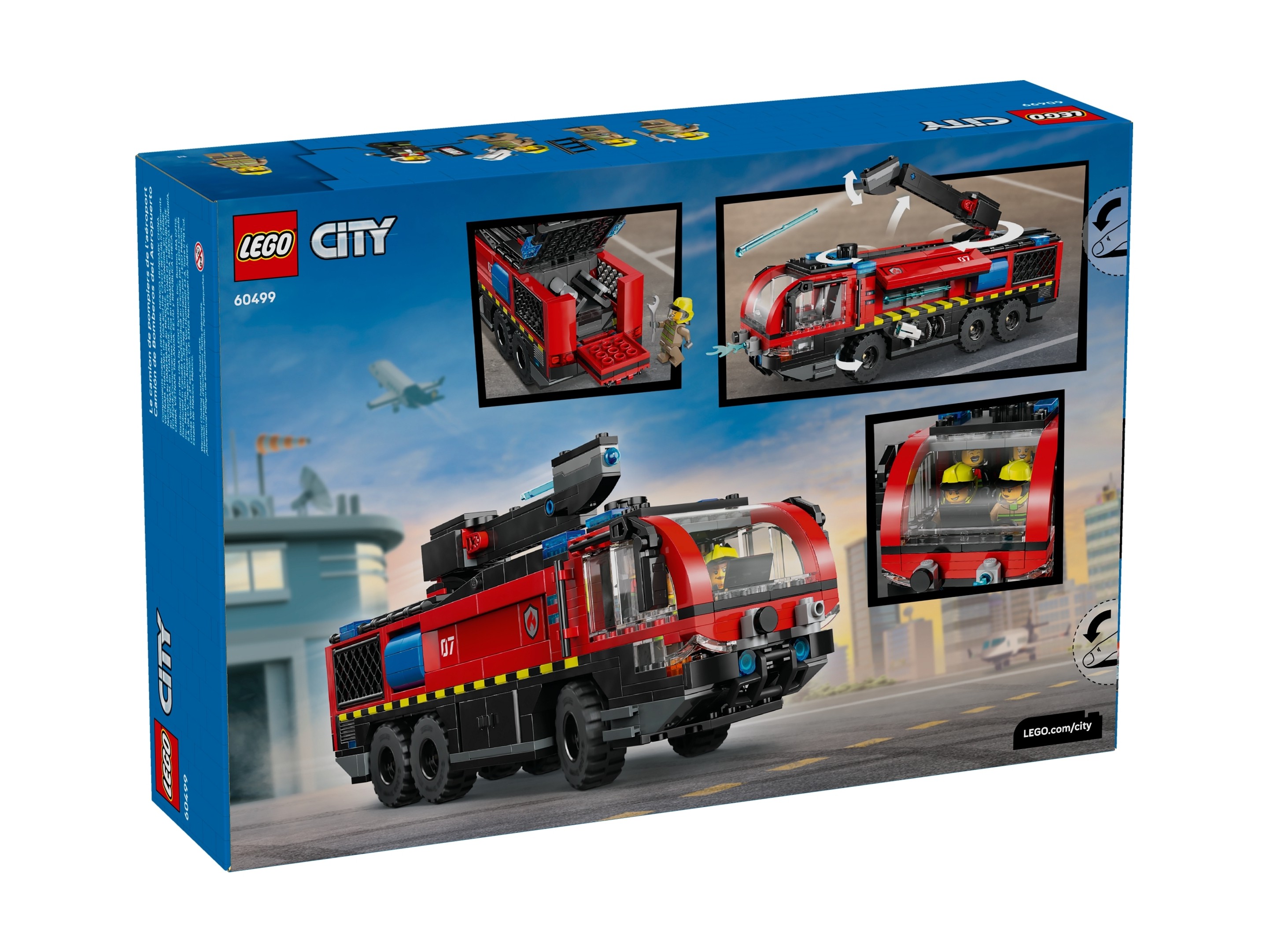 LEGO City - Lotniskowy wóz strażacki