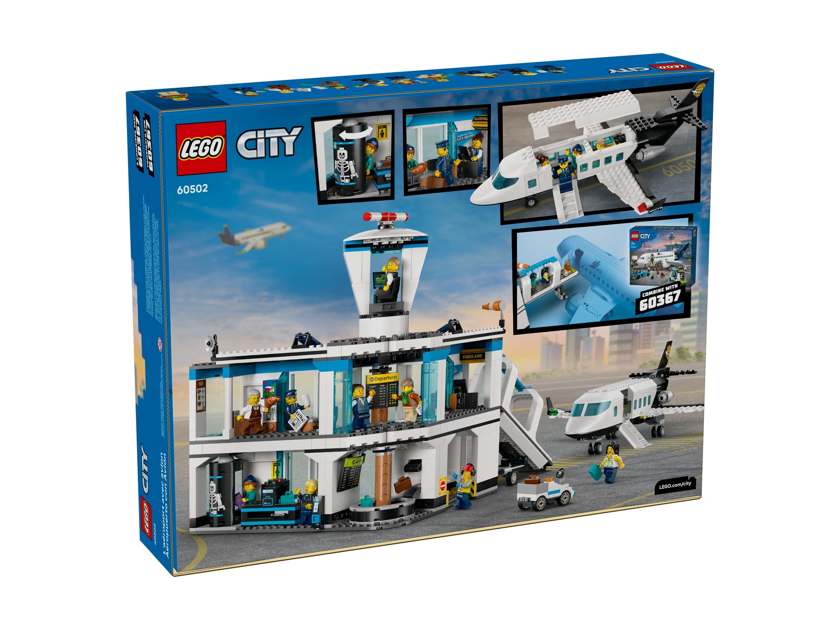 LEGO City - Lotnisko z samolotem