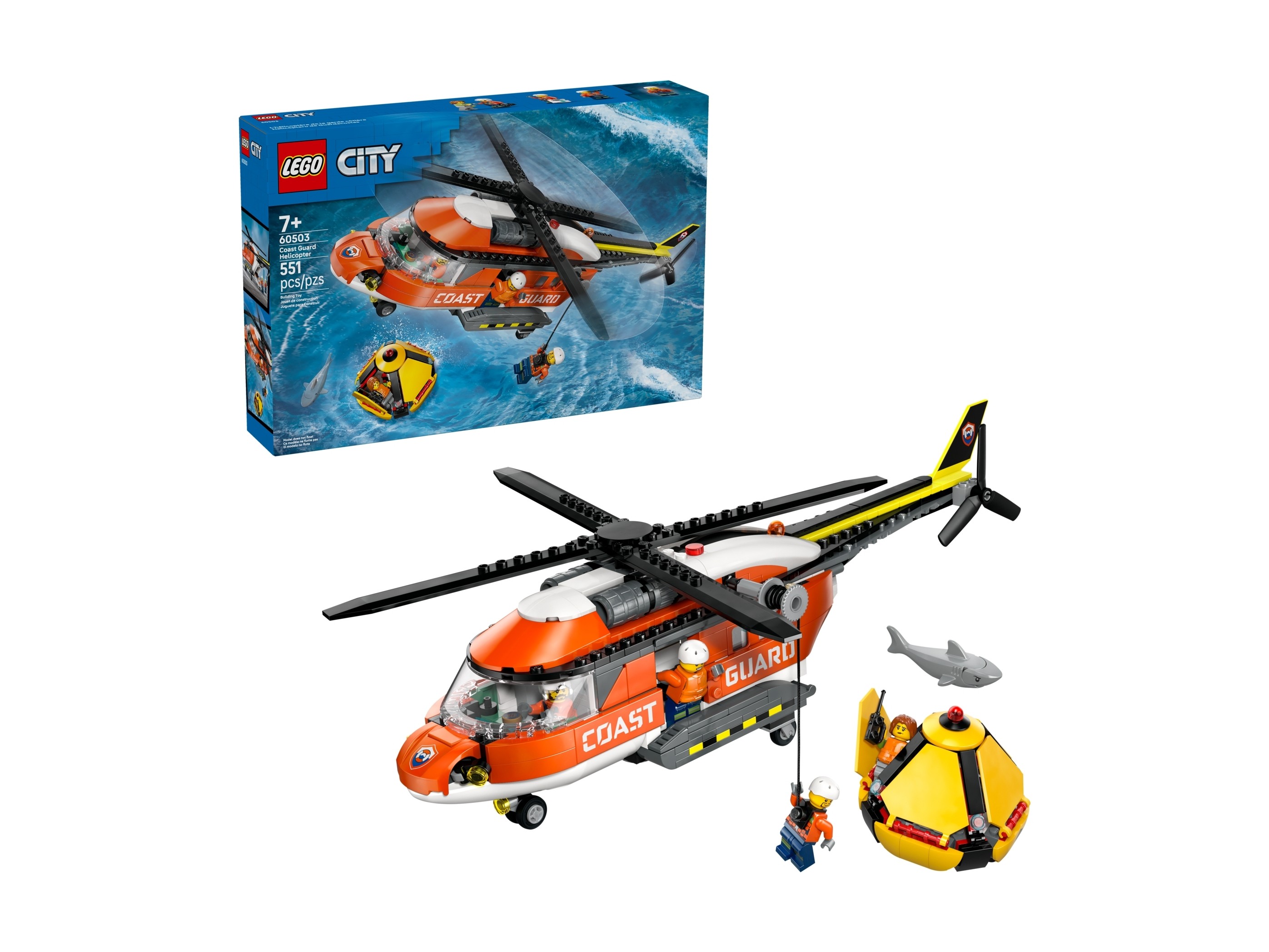 LEGO City - Helikopter straży przybrzeżnej