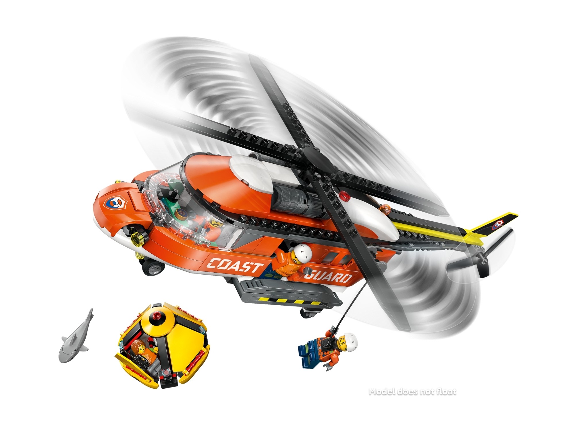 LEGO City - Helikopter straży przybrzeżnej