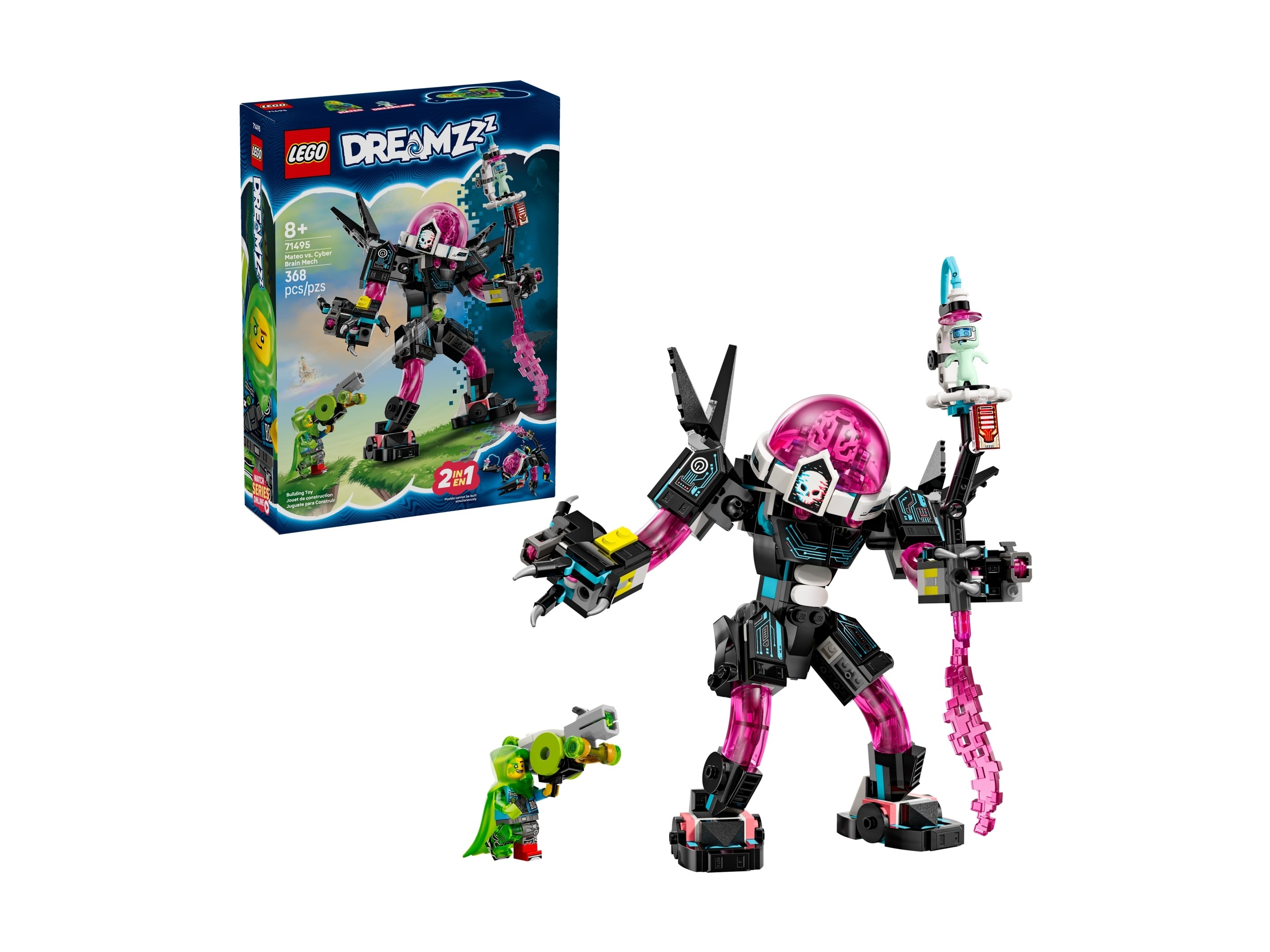 LEGO Dreamzzz - Mateo kontra mech Cybermózgowca