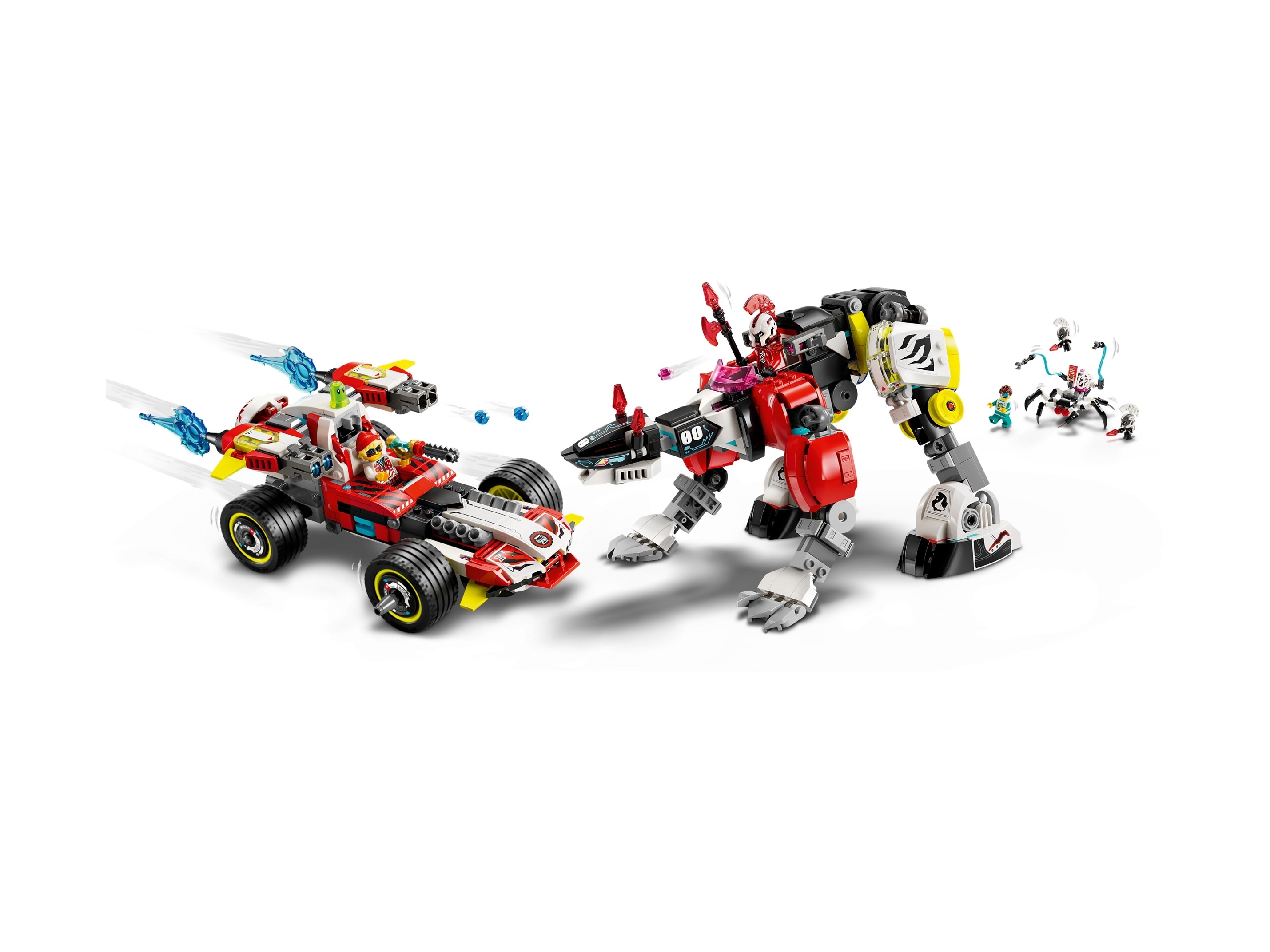 LEGO Dreamzzz - Tygrysi mech Coopera i hot rod Zero