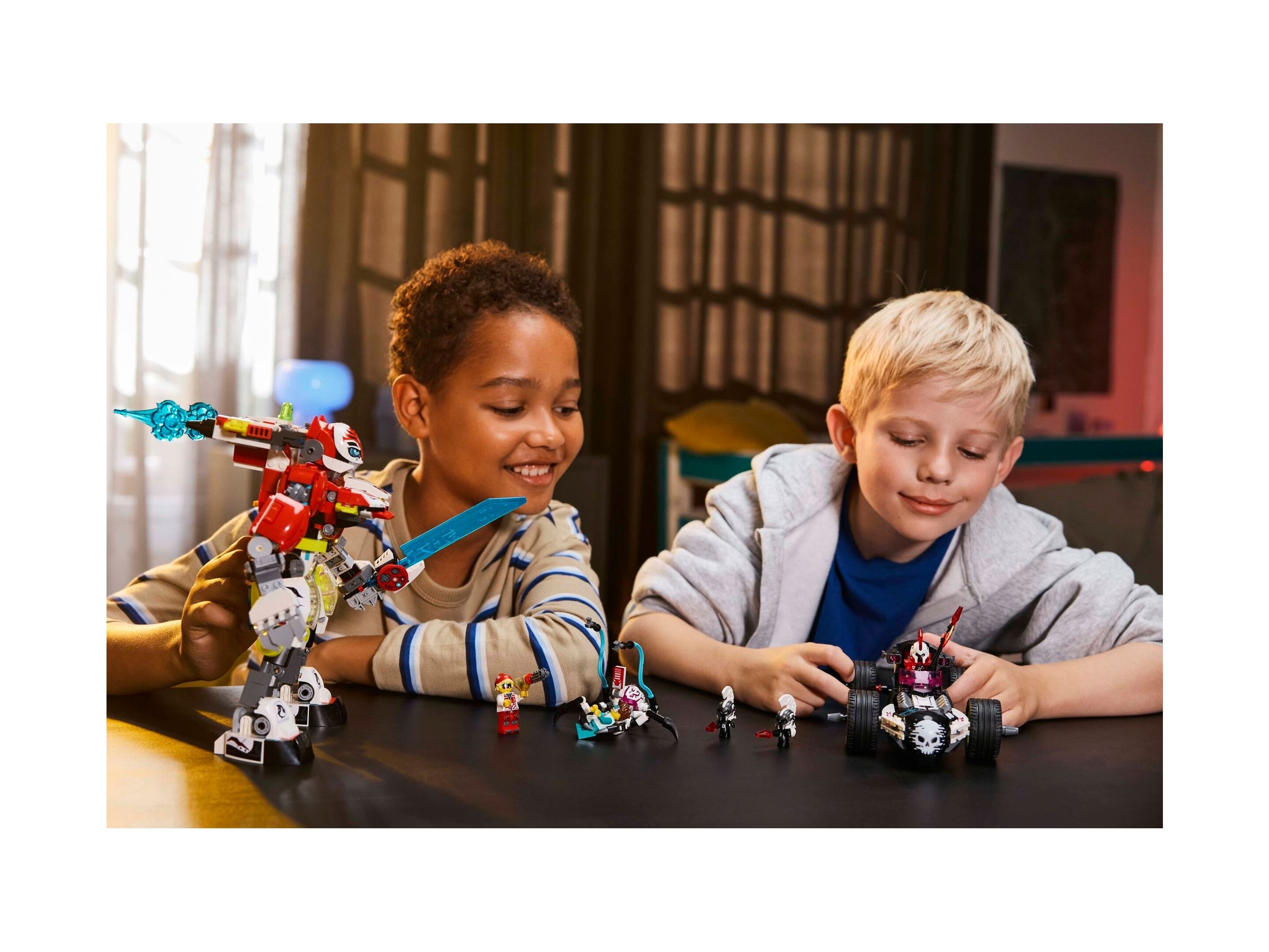 LEGO Dreamzzz - Tygrysi mech Coopera i hot rod Zero