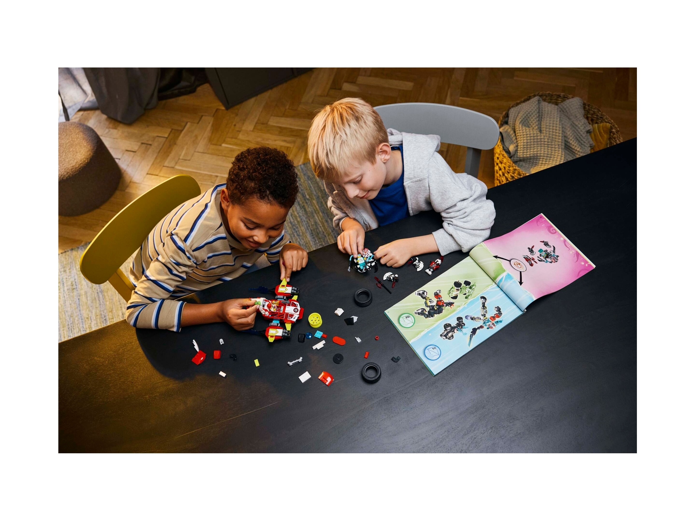 LEGO Dreamzzz - Tygrysi mech Coopera i hot rod Zero