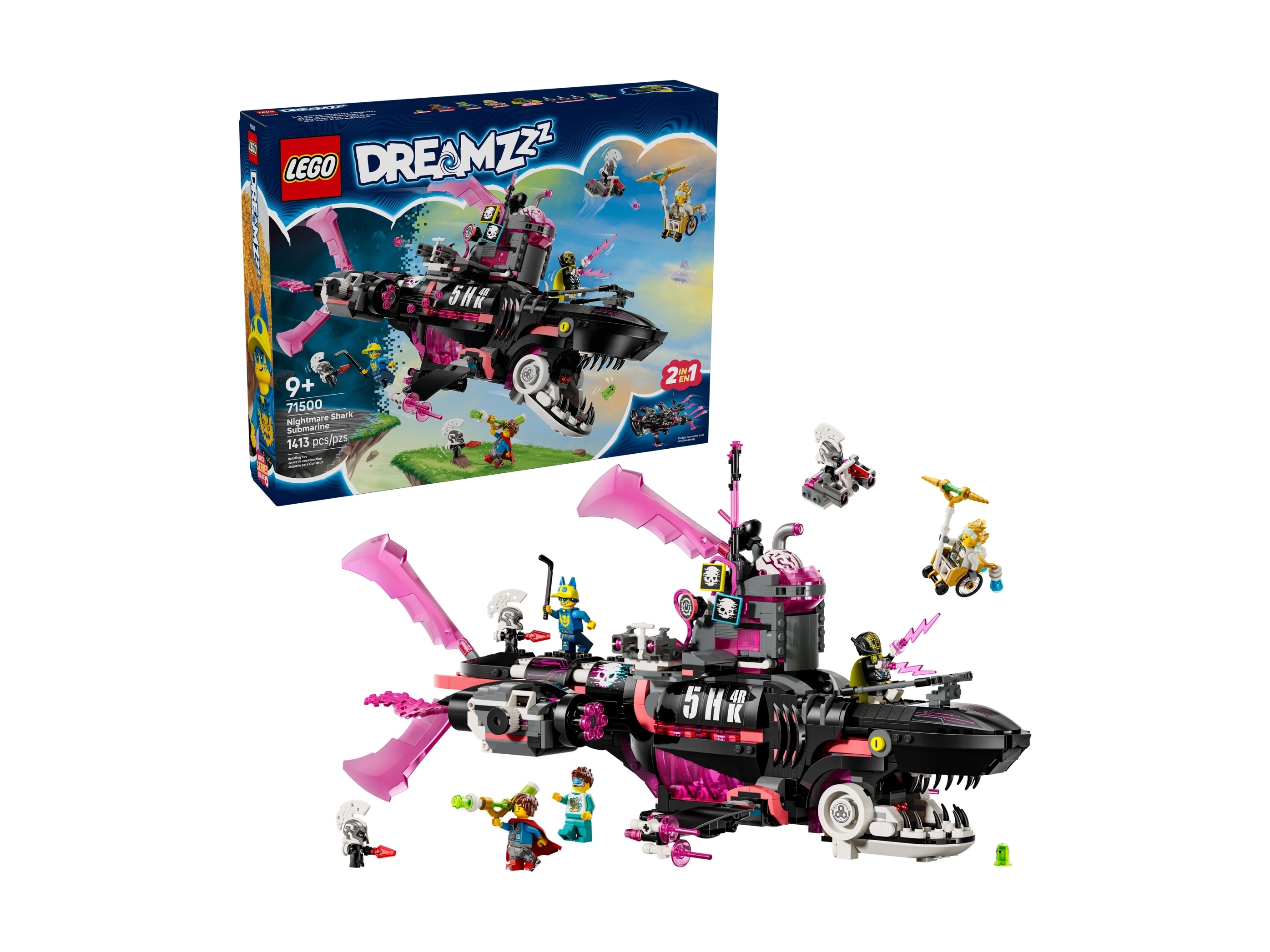 LEGO Dreamzzz - Koszmarny Rekinokręt podwodny