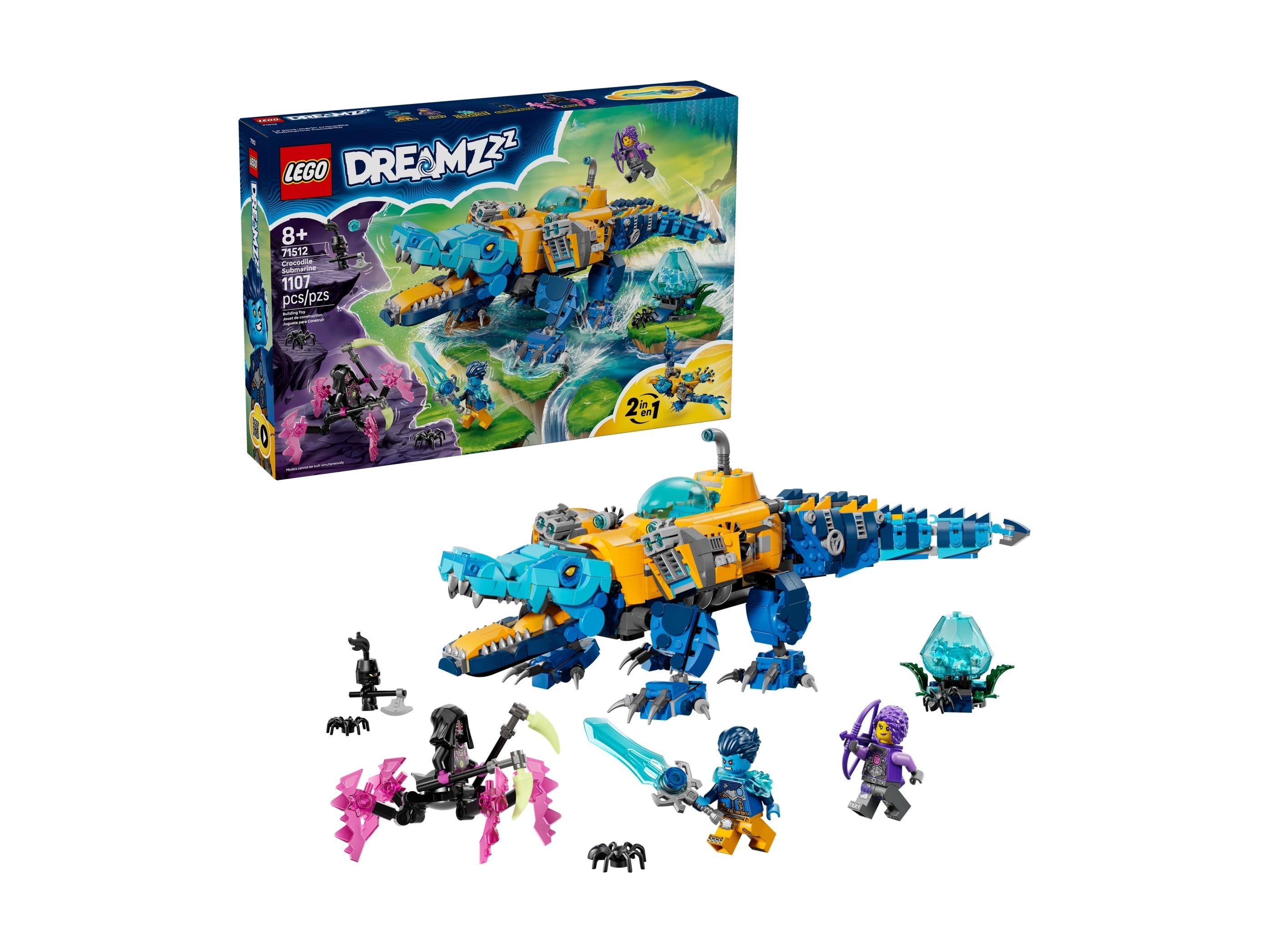 LEGO Dreamzzz - Krokodylołódź podwodna