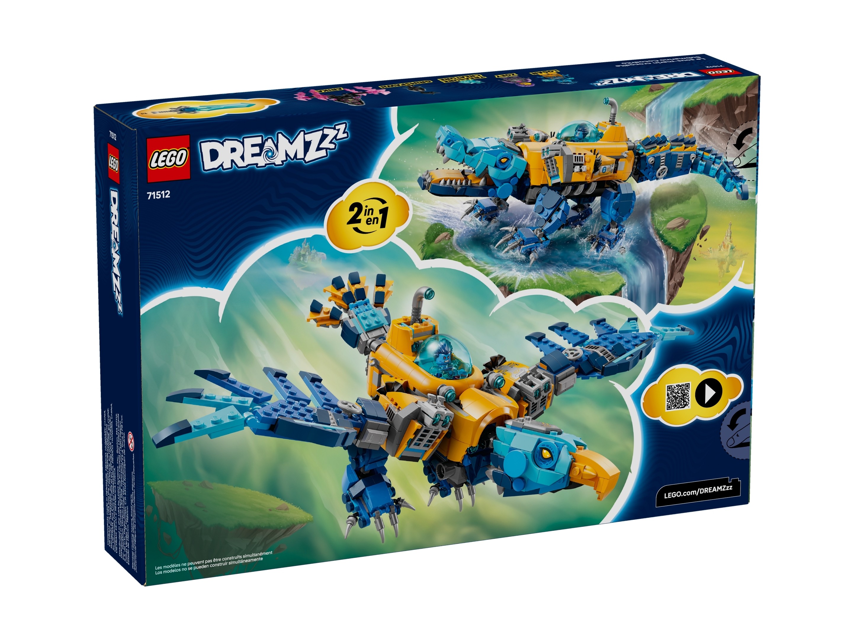 LEGO Dreamzzz - Krokodylołódź podwodna