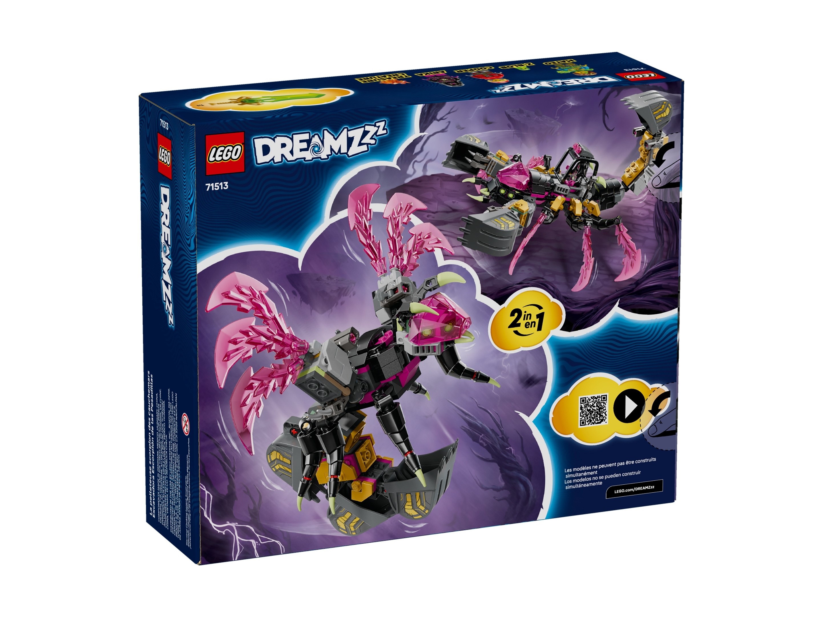 LEGO Dreamzzz - Koszmarna skorpionowa koparka