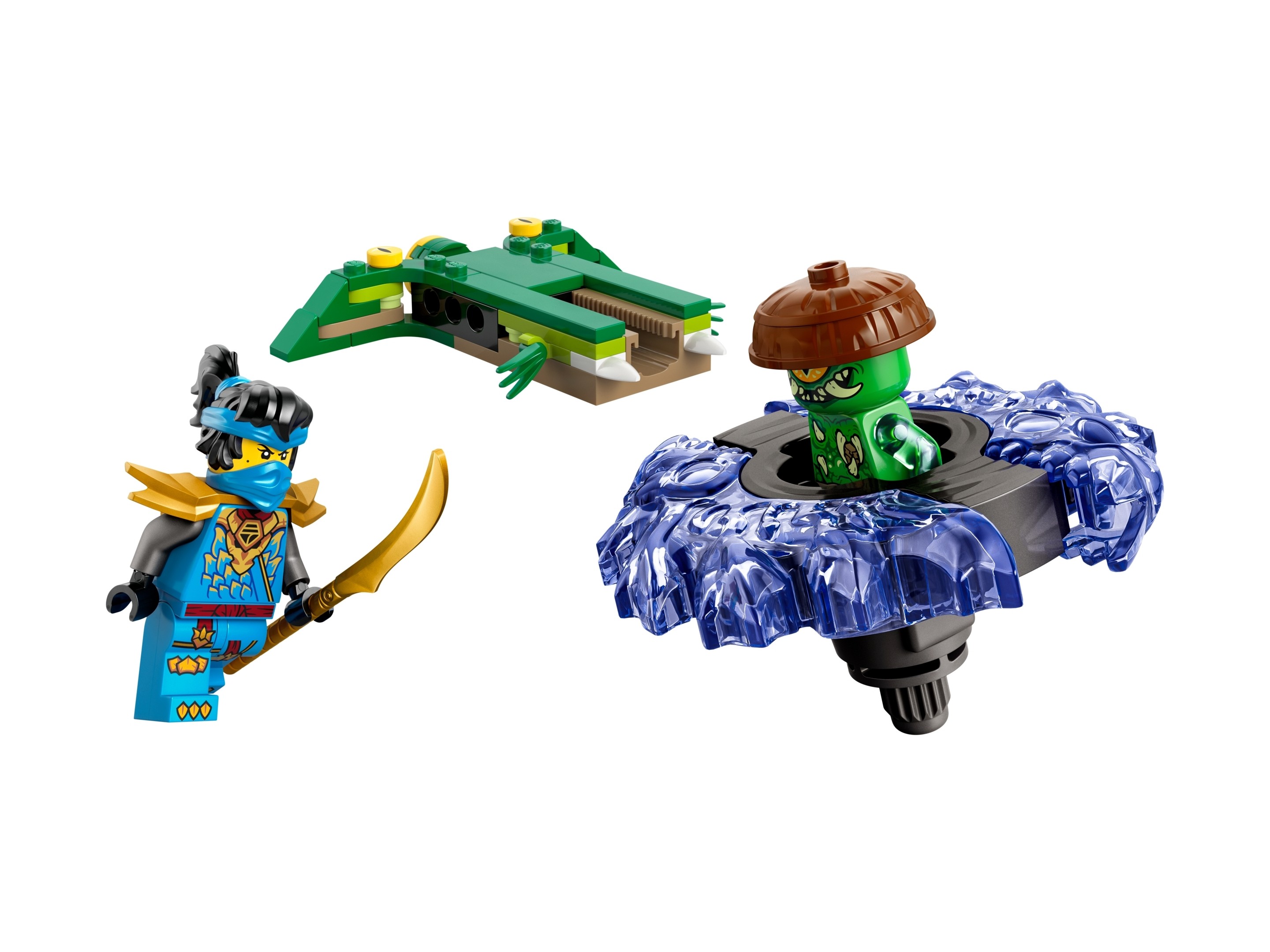 LEGO Ninjago - Nya kontra zmutowany potwór na spinnerze
