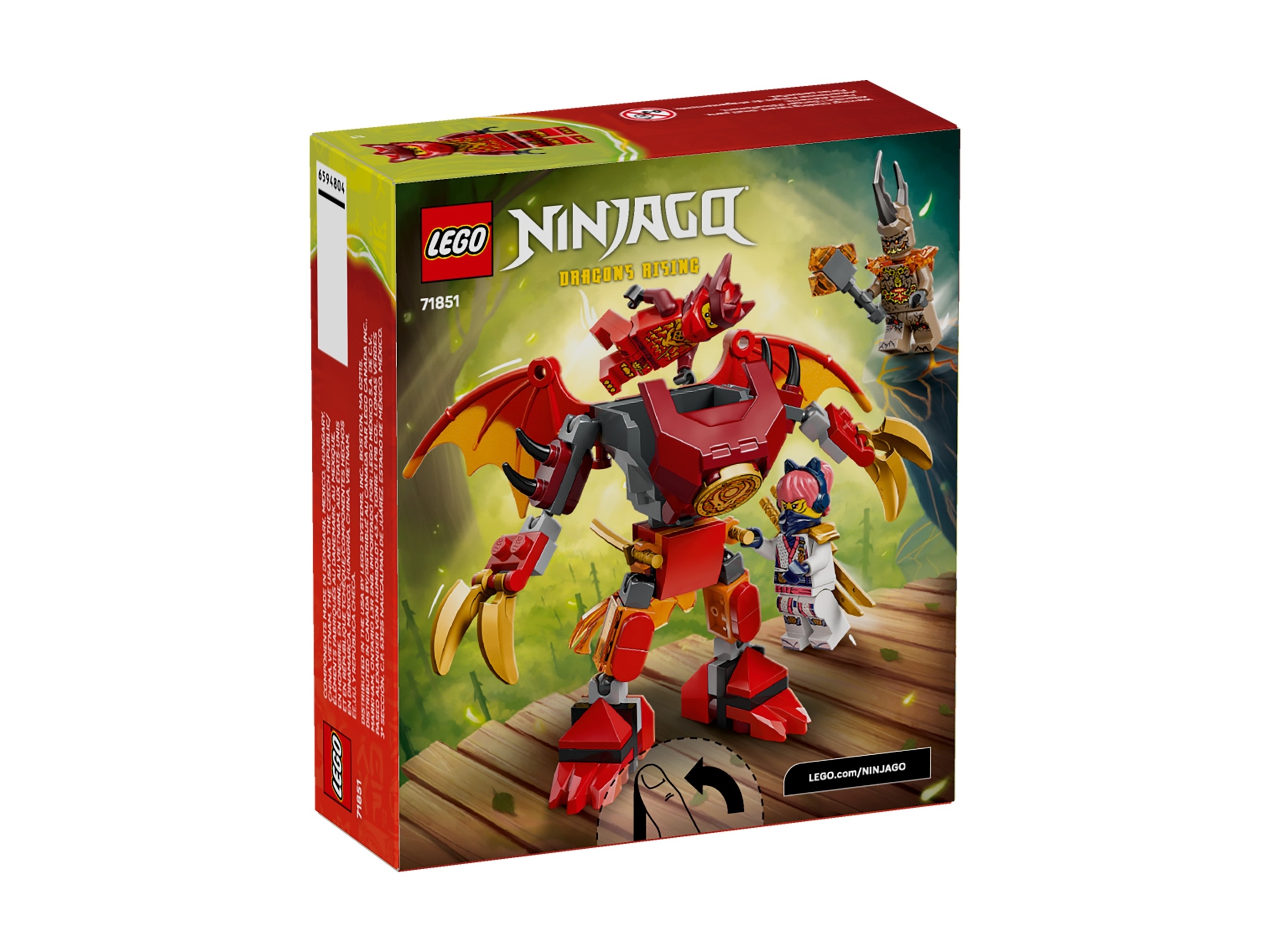 LEGO Ninjago - Smok-mech Kaia - zestaw bitewny