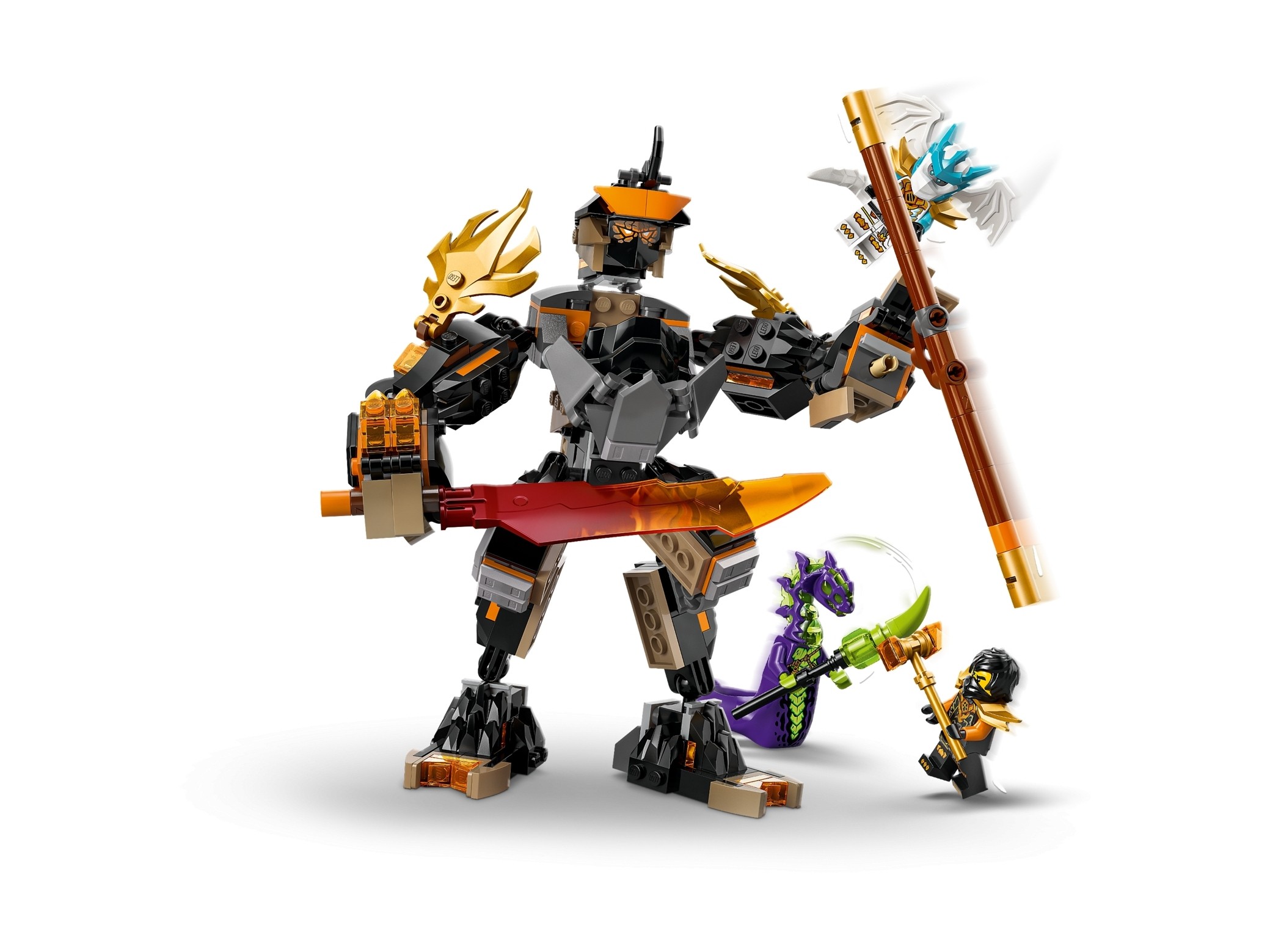 LEGO Ninjago - Mech specjalny Cole’a i Zane w smoczej zbroi