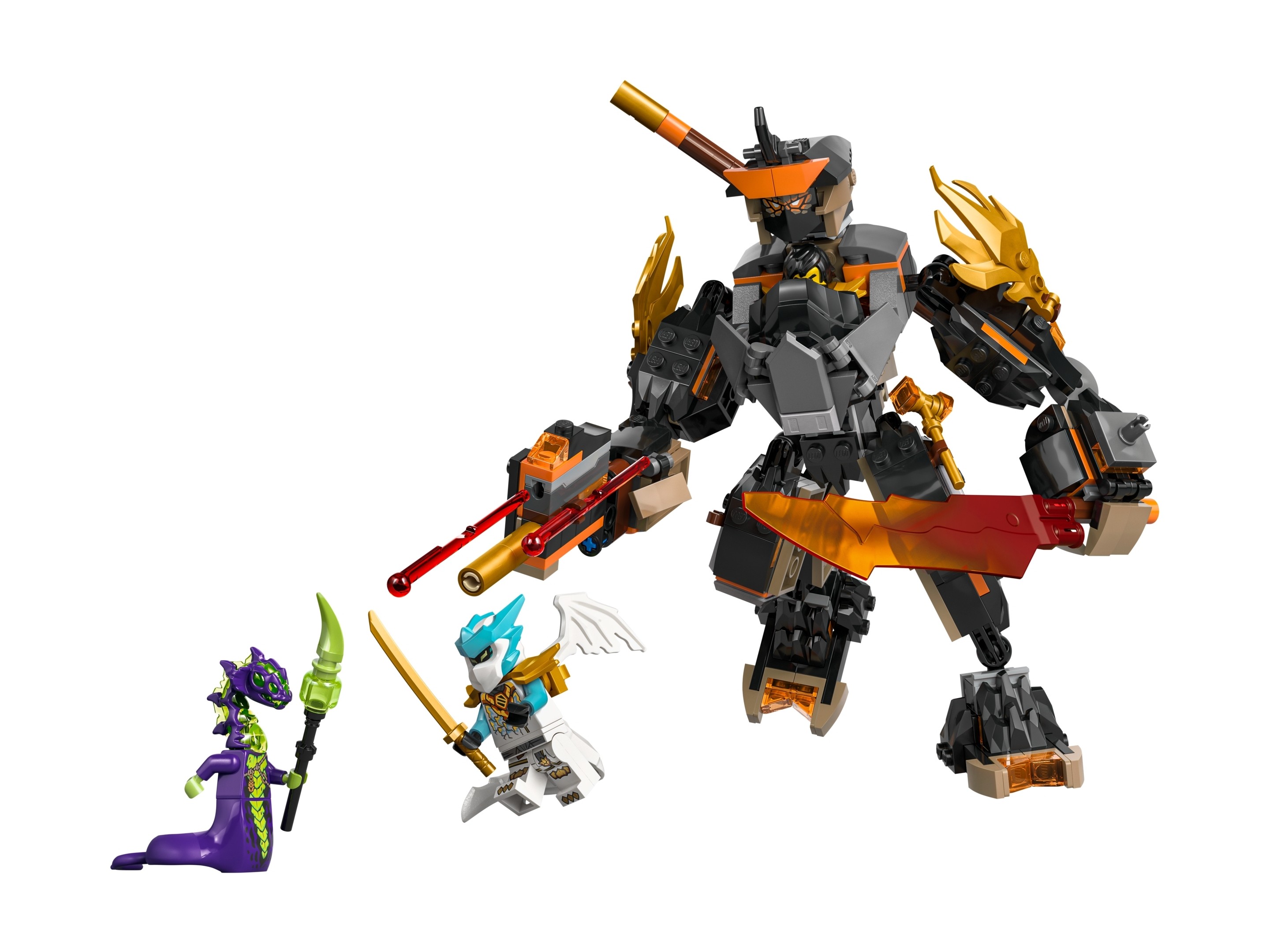 LEGO Ninjago - Mech specjalny Cole’a i Zane w smoczej zbroi