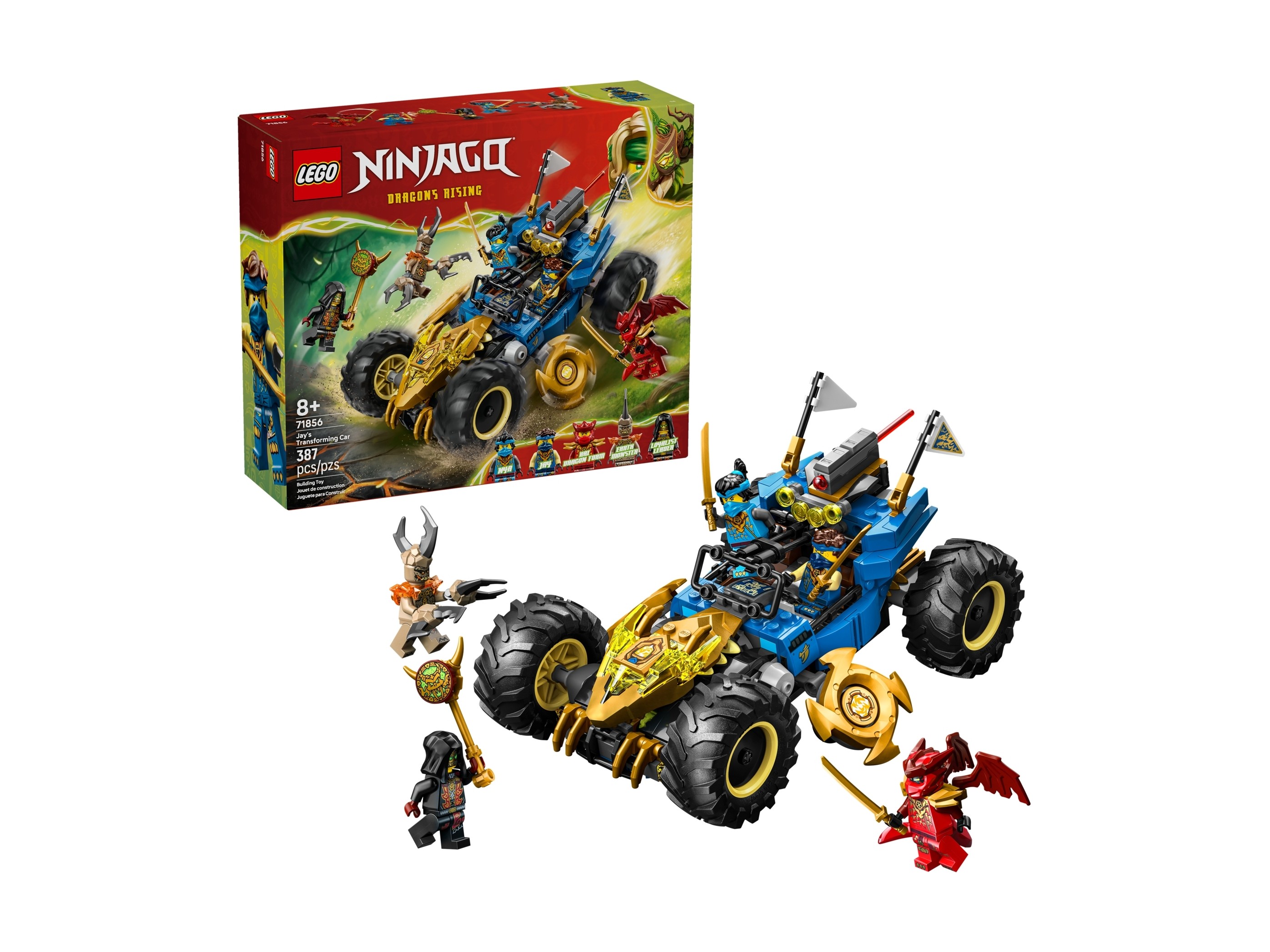 LEGO Ninjago - Wielofunkcyjny samochód Jaya