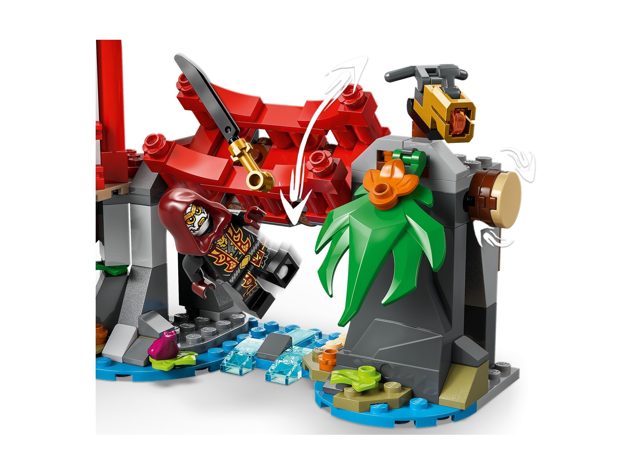 LEGO Ninjago - Bitwa ninja: domek na drzewie z pojazdami