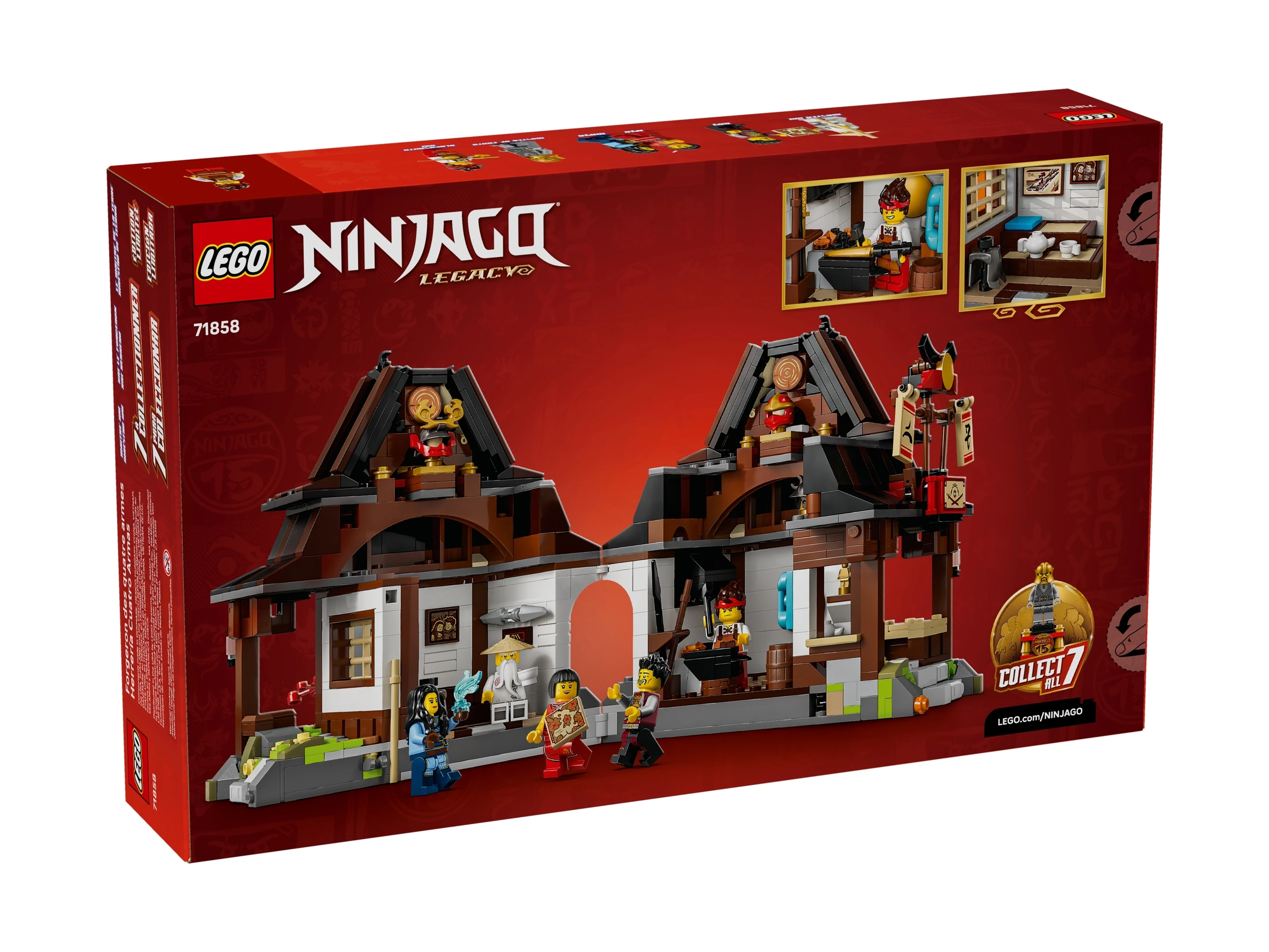 LEGO Ninjago - Kuźnia Cztery Bronie - 15-lecie