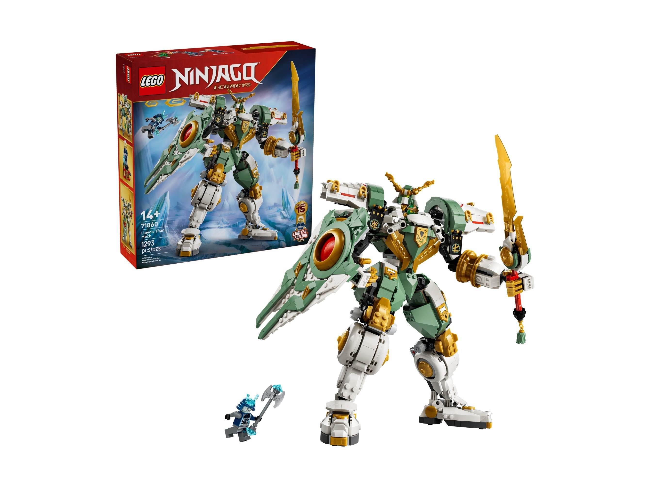 LEGO Ninjago - Tytanowy mech Lloyda - 15. rocznica
