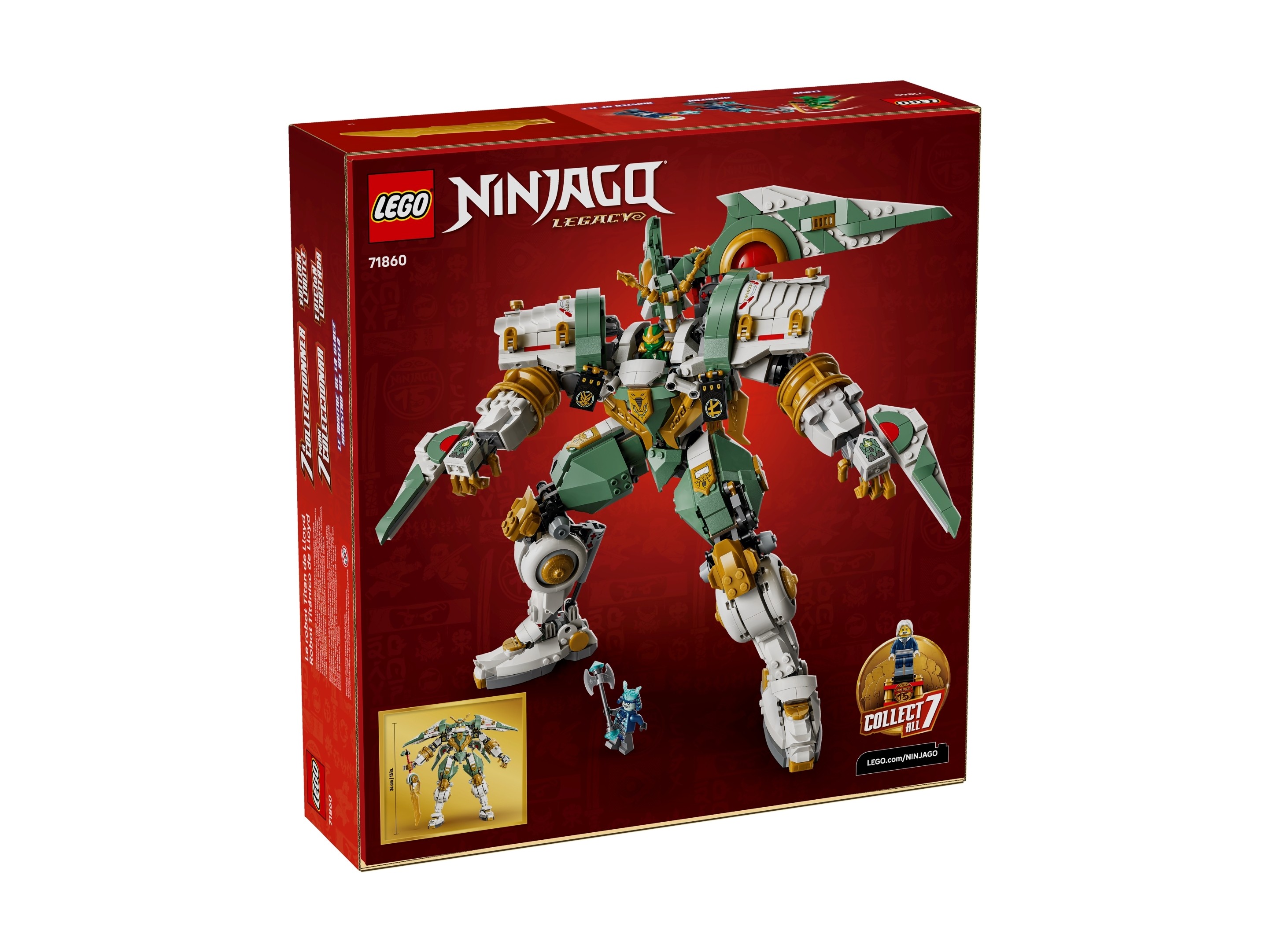 LEGO Ninjago - Tytanowy mech Lloyda - 15. rocznica