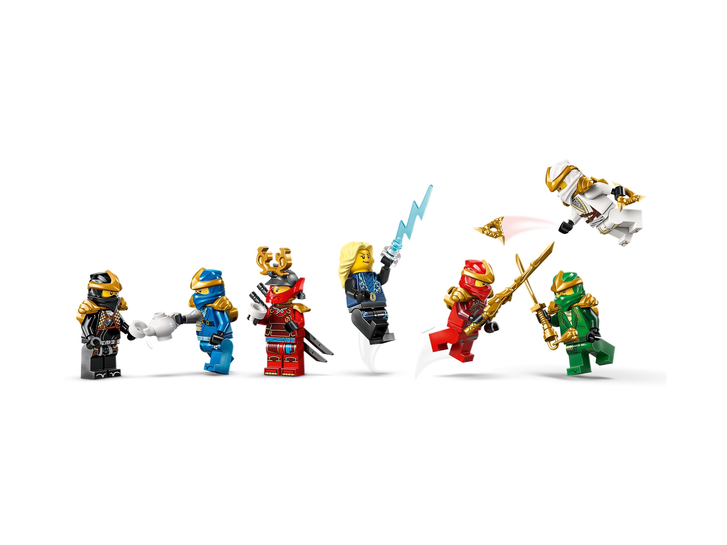 LEGO Ninjago - Ozdoba z postaciami ninja - 15-lecie