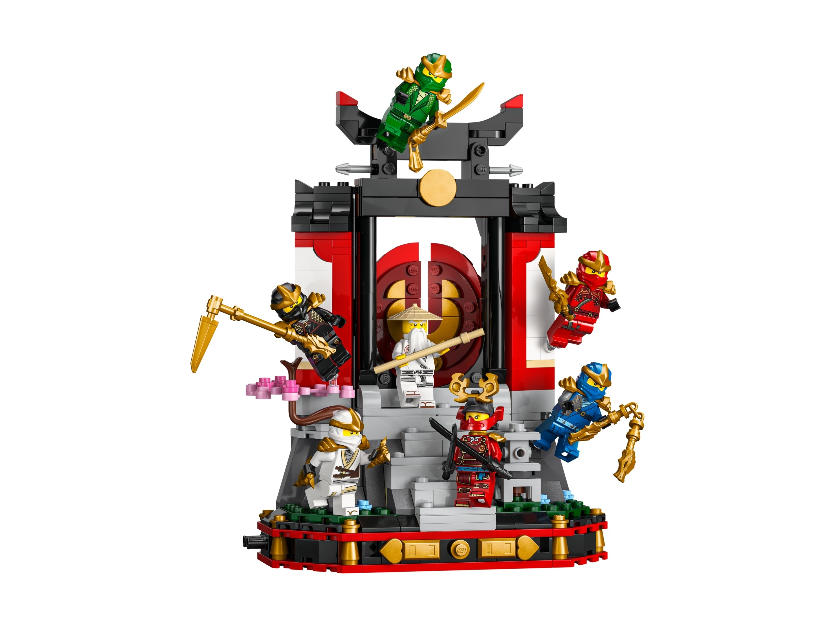 LEGO Ninjago - Ozdoba z postaciami ninja - 15-lecie