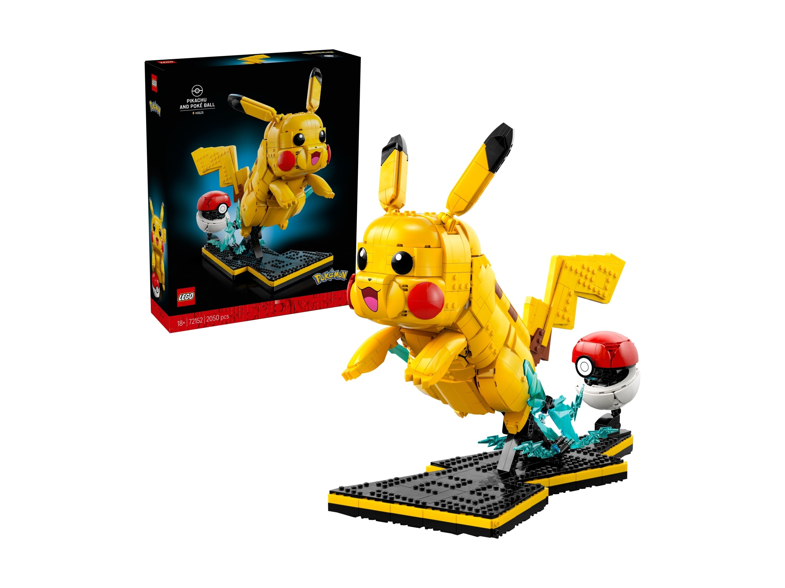 LEGO Pokemon - Pikachu i Pokéball