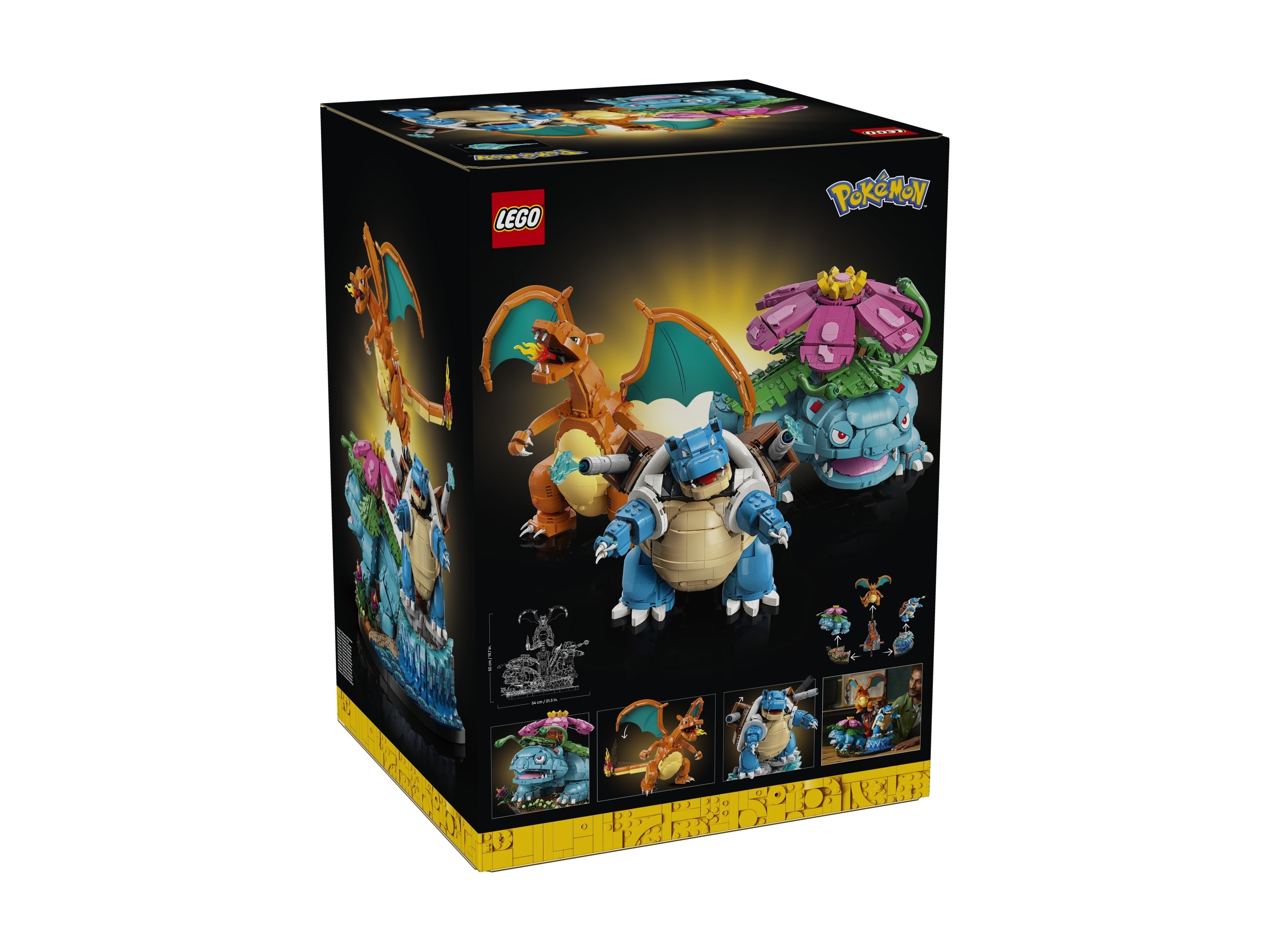 LEGO Pokemon - Venusaur, Charizard i Blastoise
