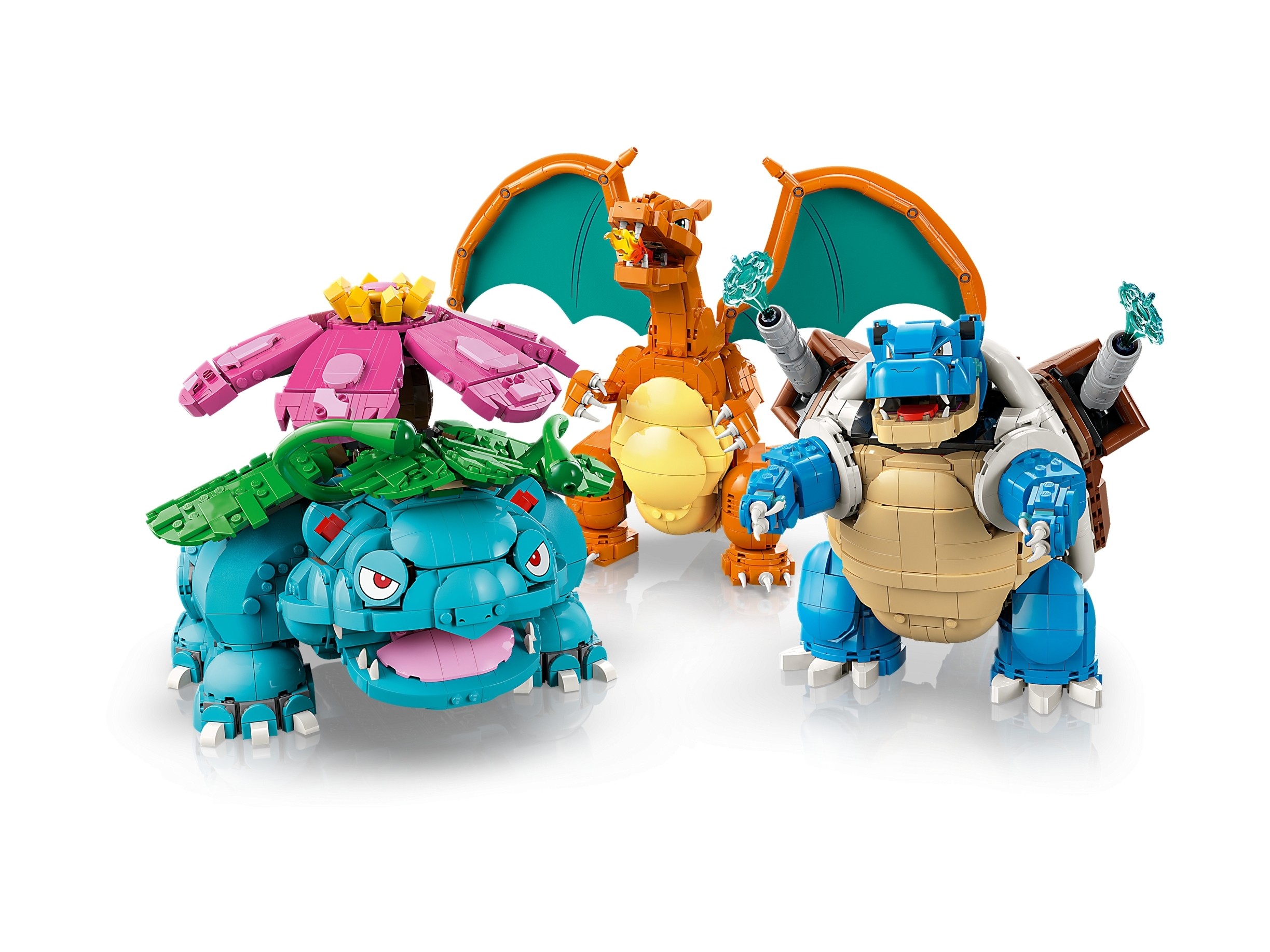LEGO Pokemon - Venusaur, Charizard i Blastoise