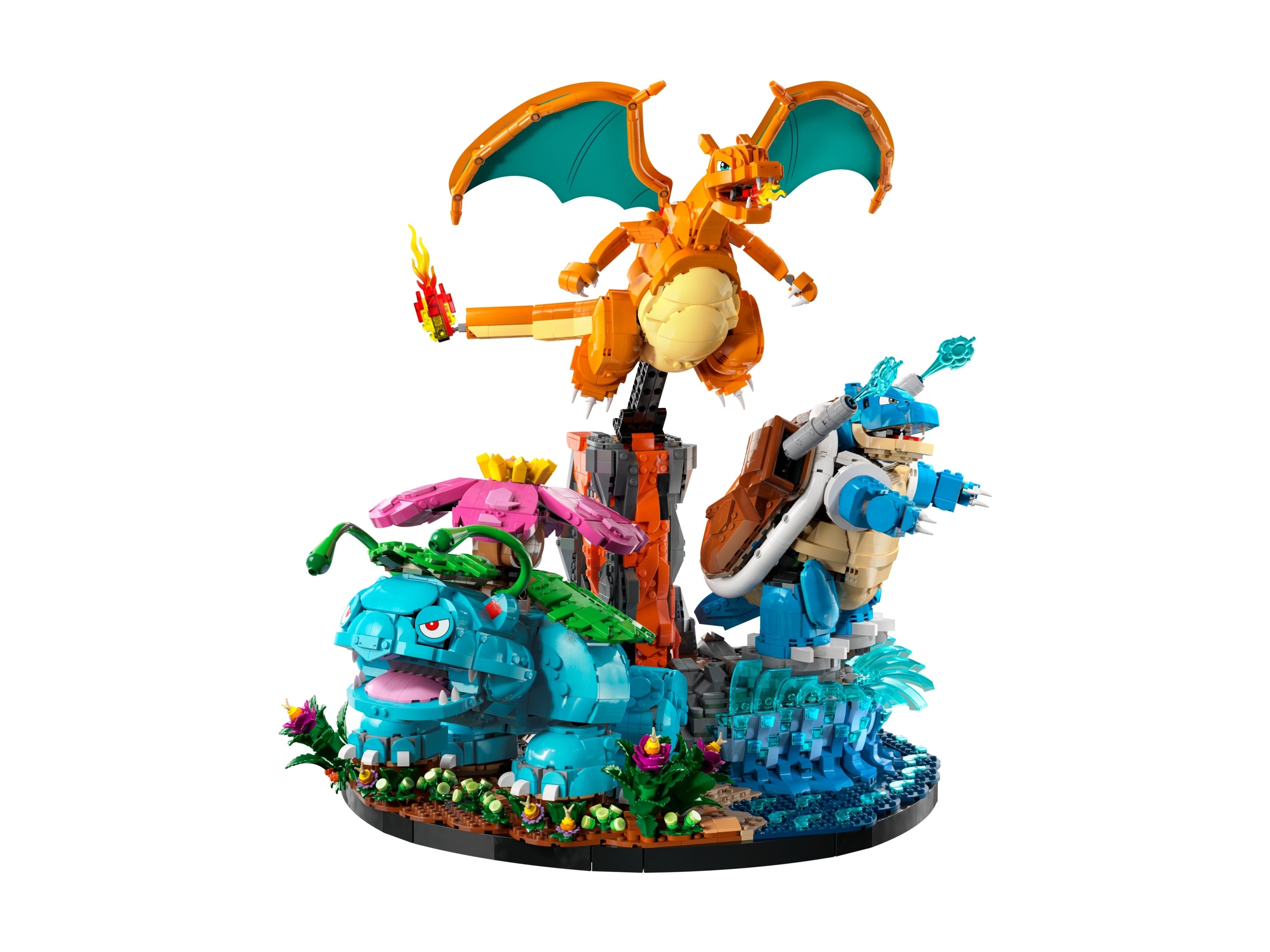 LEGO Pokemon - Venusaur, Charizard i Blastoise